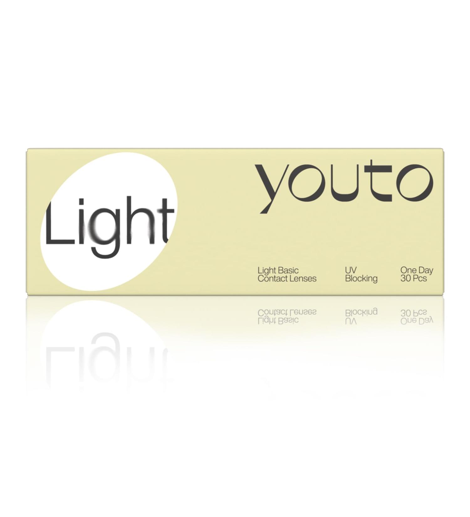 Youto Daily Contact Lenses with Blue Light Filter - 30 Pack | UV Protection Reduces Dry Eyes 6.00 Diopters Comfortable Wear - Buy Online on GoSupps.com