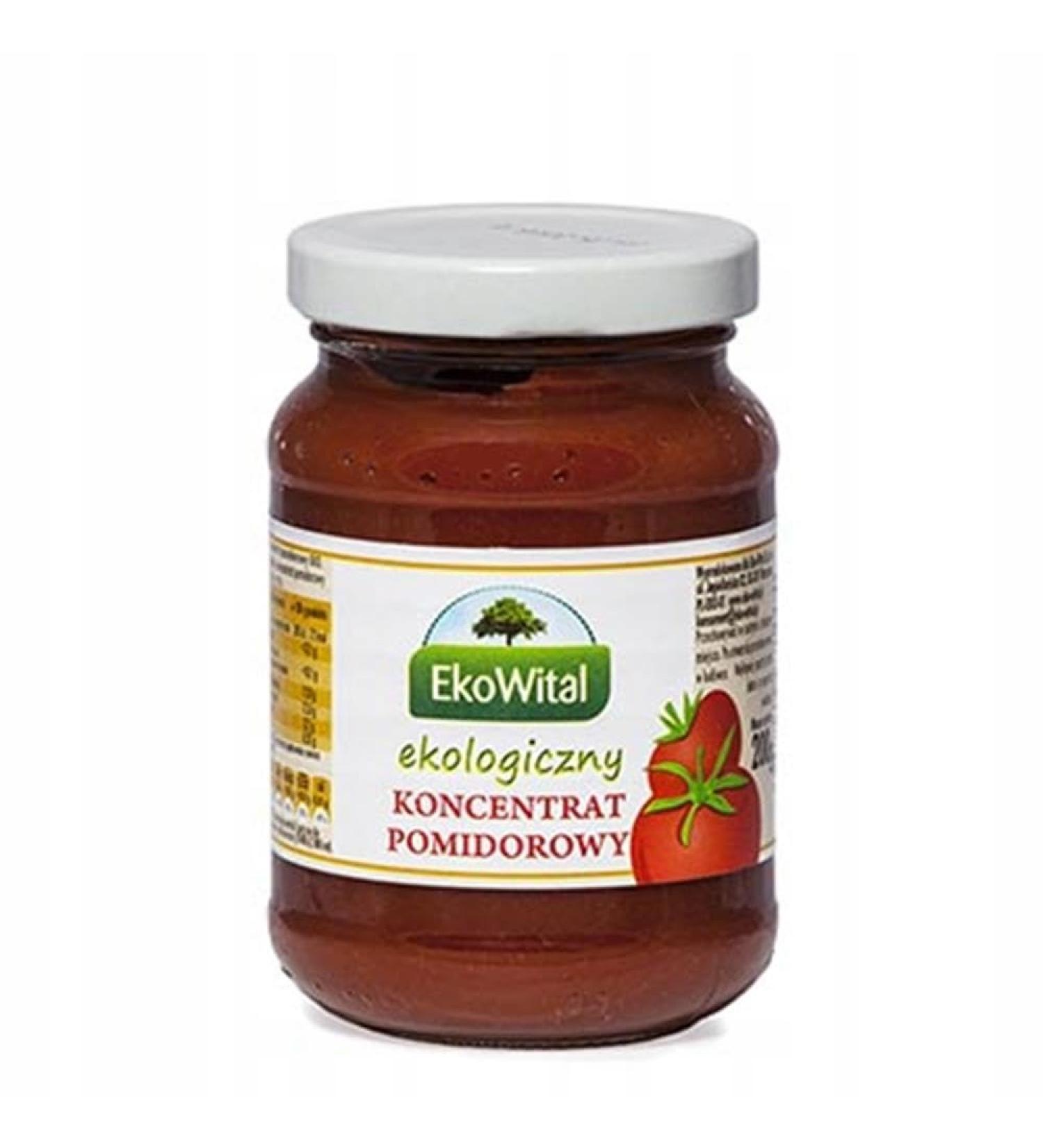 Tomato concentrate BIO 200 g EkoWital - Buy Online on GoSupps.com