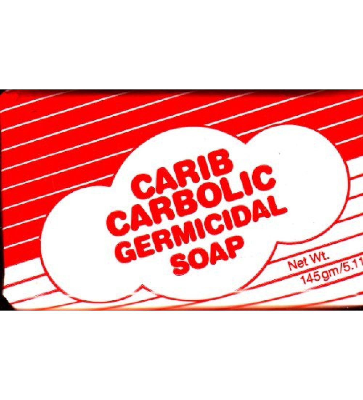 4 Bars Carib Carbolic Germicidal Soap 145g 1.45 Ea