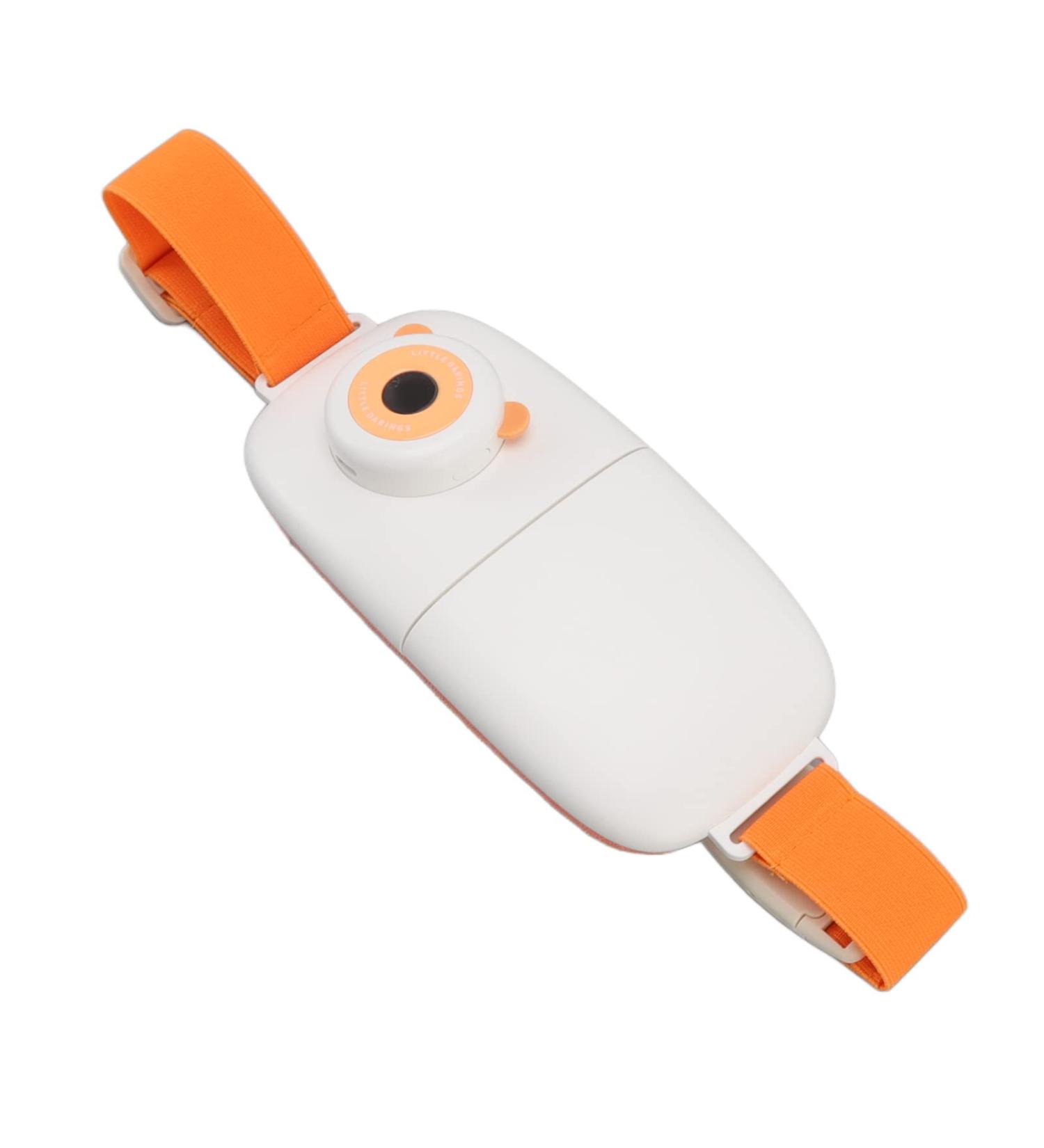 Haofy Portable Heating Belt for Menstrual Pain Relief - USB Rechargeable Digital Display Quick Warmth for Women & Girls (Orange) - Buy Online on GoSupps.com