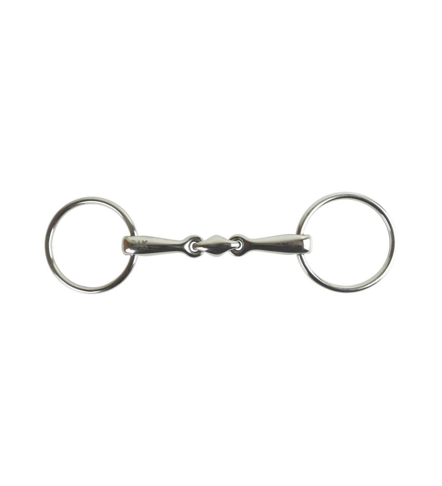 AK Loose Ring Lozenge with Angled Shape in Stainless Steel AKRS-2622 (4.75" Silver) 4.75" Silver - Buy Online on GoSupps.com