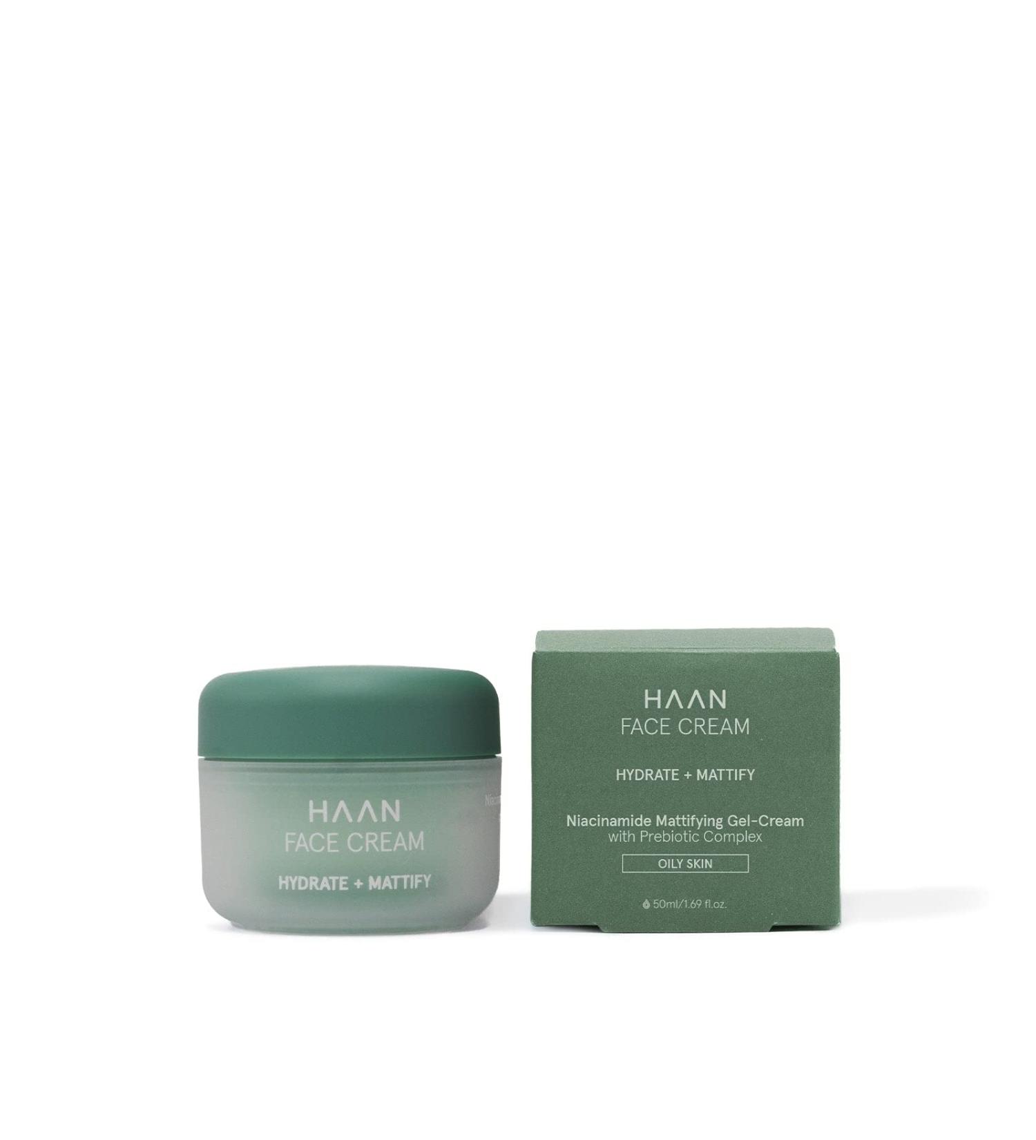 HAAN HAAN Forest Grace Niacinamide Face Cream Moisturizes Oily Skin | 89% Natural Ingredients | Daily Moisturizer | Oil Free | With Vit B3 | 50ml Refillable and