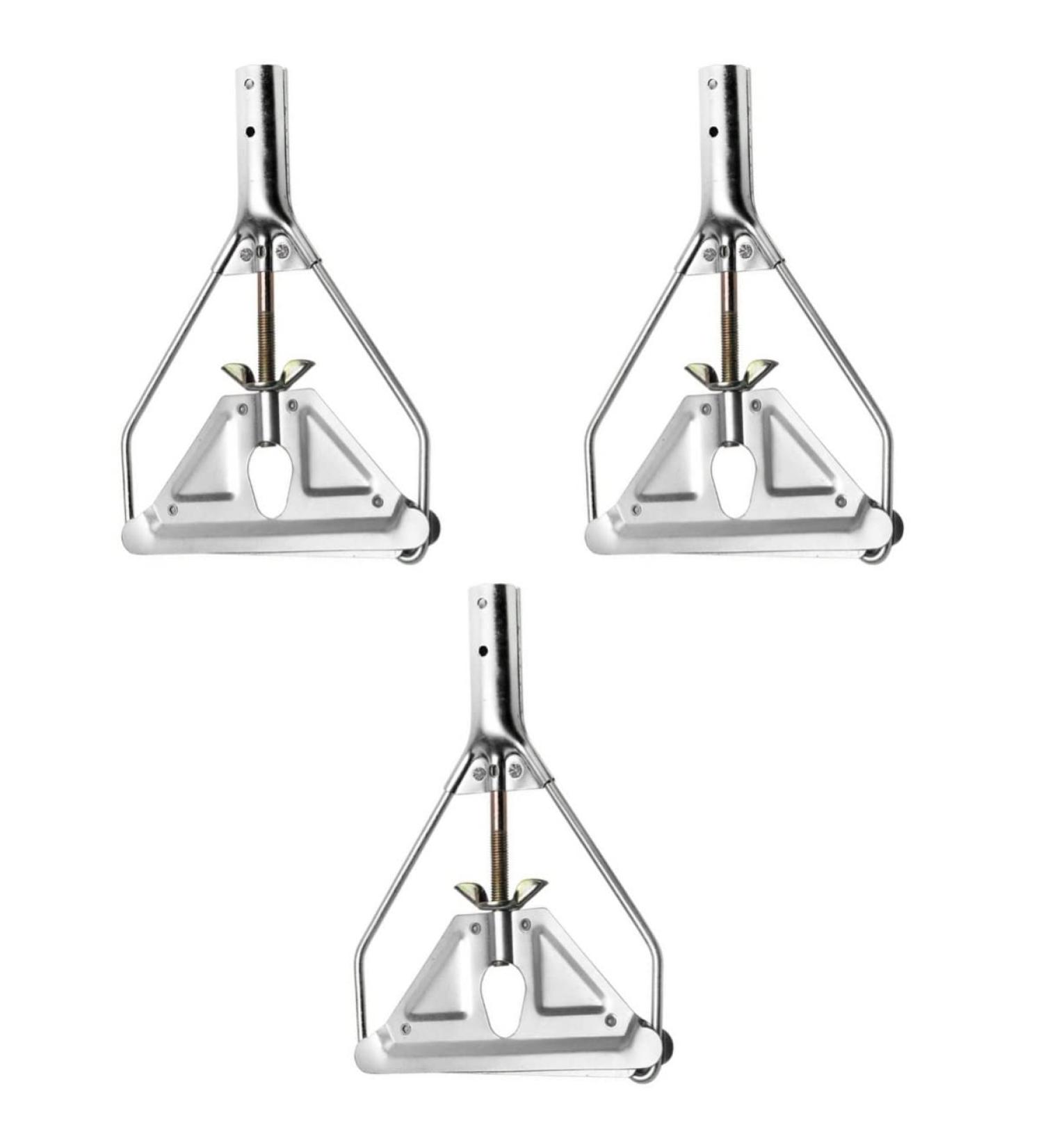 Warmhm 3pcs Glass Cleaning Scraper Replacement Mop Parts Mop Base Accessories Triangle Mop Window Cleaner Spray Mop Head Replacement Mop Base Refill Floor Mop Parts Wax Mop Iron Strip - Buy Online on GoSupps.com