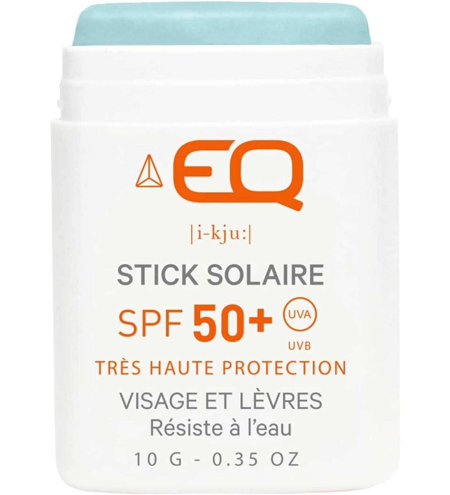 EQ Stick Solaire Turquoise SPF 50+ | Ultimate Sun Protection for All Skin Types Shop Internationally! - Buy Online on GoSupps.com