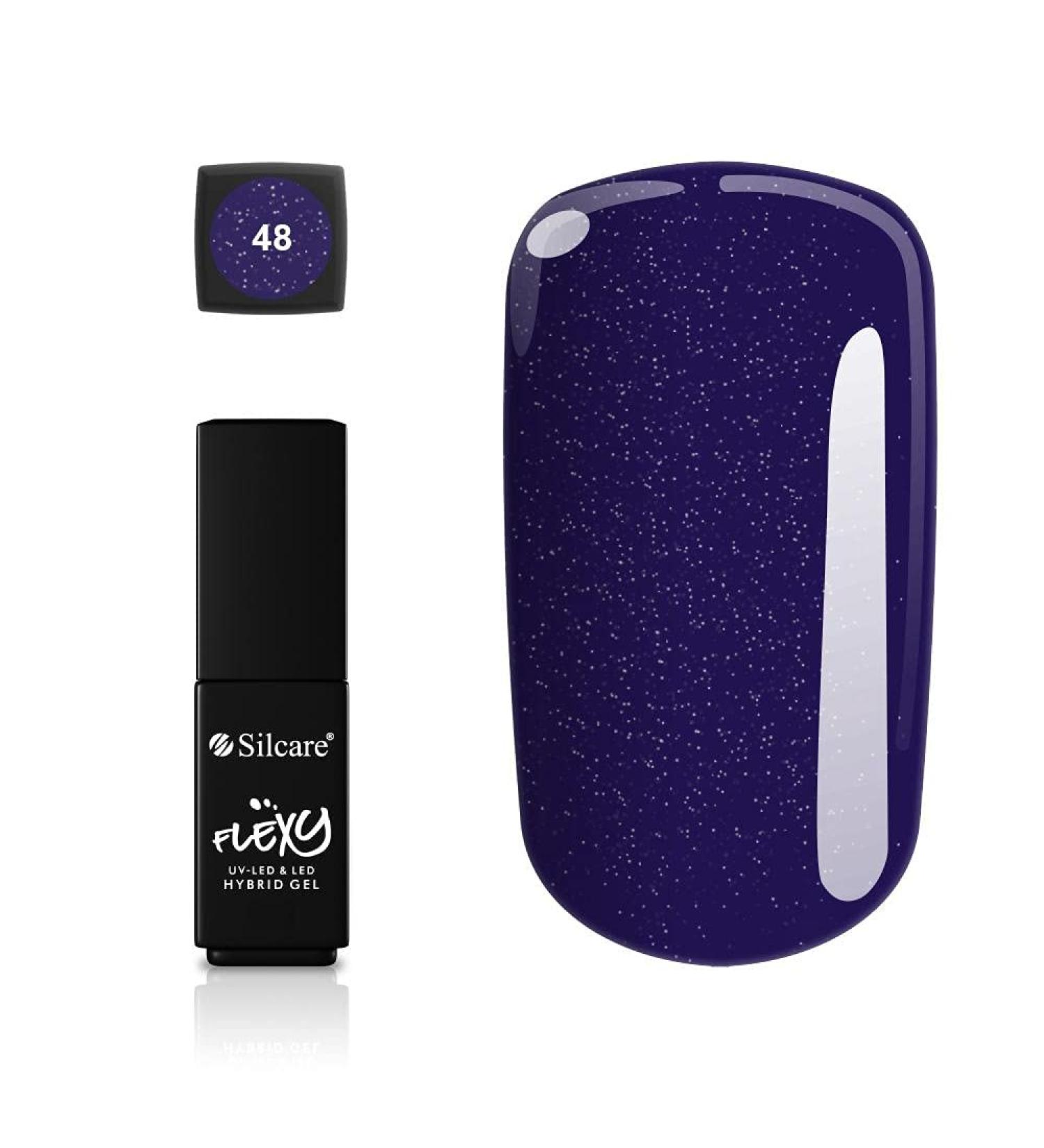 Silcare Flexy Hybrid Soak Off Gel No. 48 | Premium Nail Gel for Long-Lasting Manicures | International Shipping Available - Buy Online on GoSupps.com