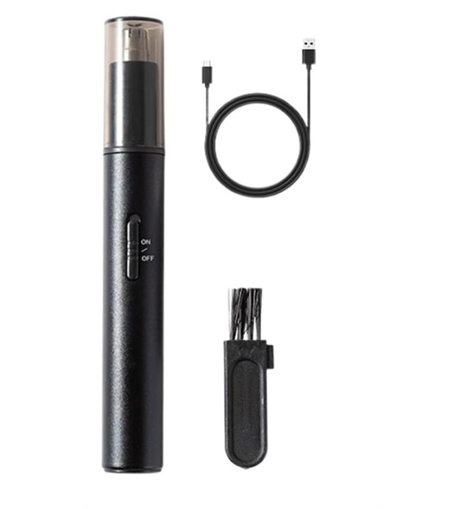 Portable Nose Hair Trimmer for Men - Rechargeable Ear & Nose Hair Remover 10 000 RPM High-Speed No Pulling or Snagging - Buy Online on GoSupps.com