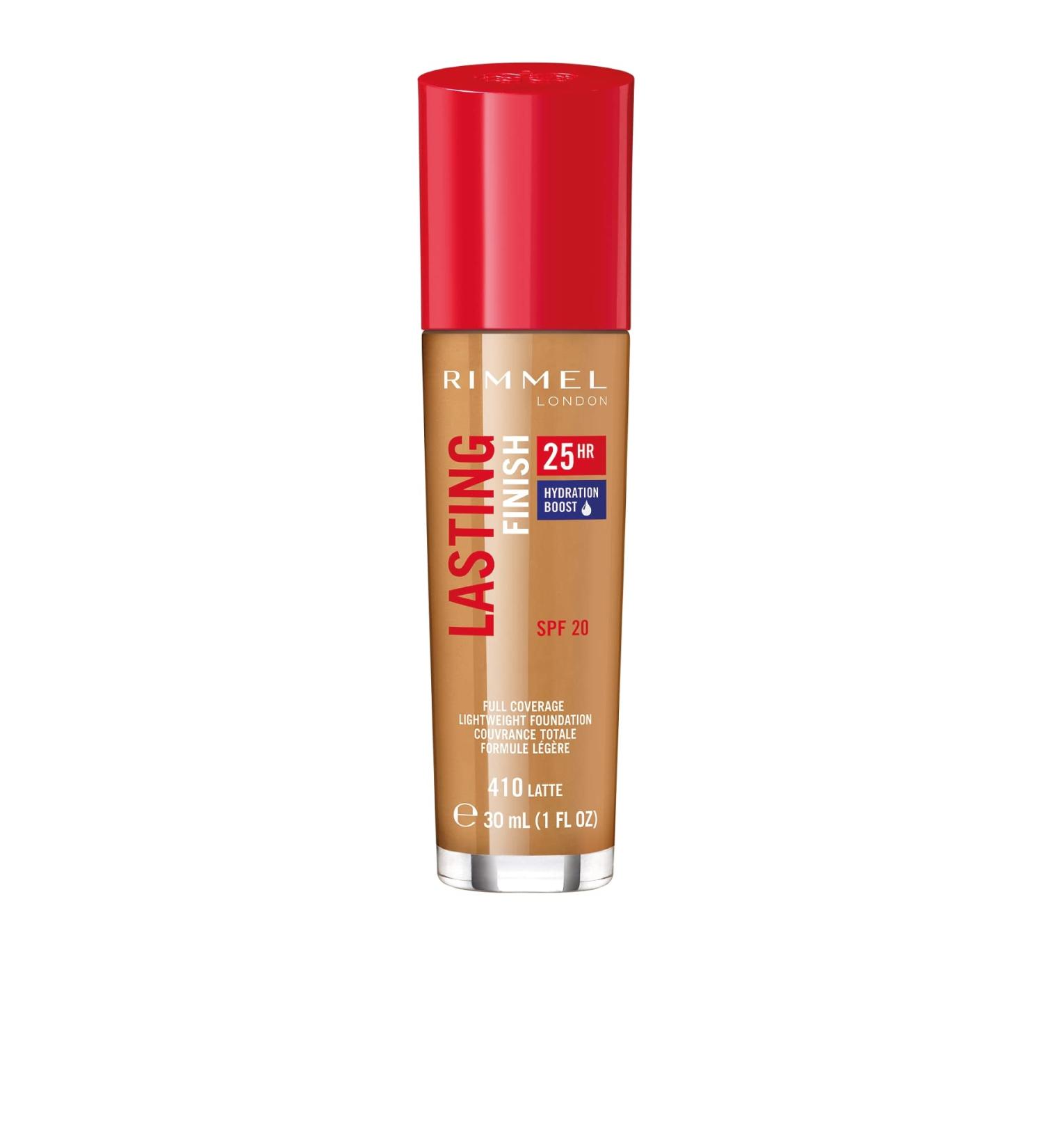 CoverGirl Lasting Finish 25Hr Full Coverage Foundation SPF 20 - 410 Latte 1 oz - Buy Online on GoSupps.com