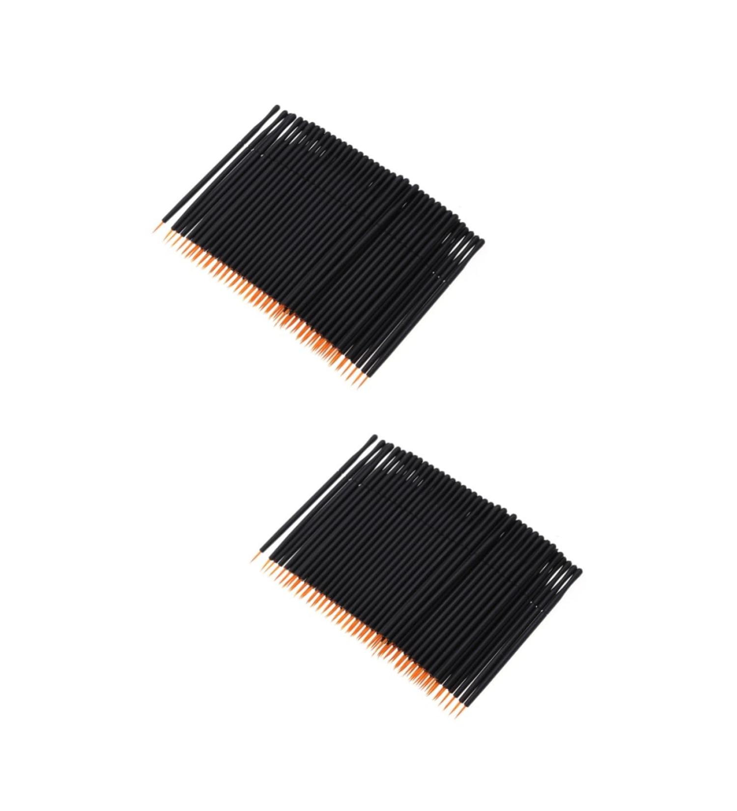 Ipetboom 200 pcs Beauty Tools Golden Disposable Makeup Wand Applicator Eyeliner - Buy Online on GoSupps.com