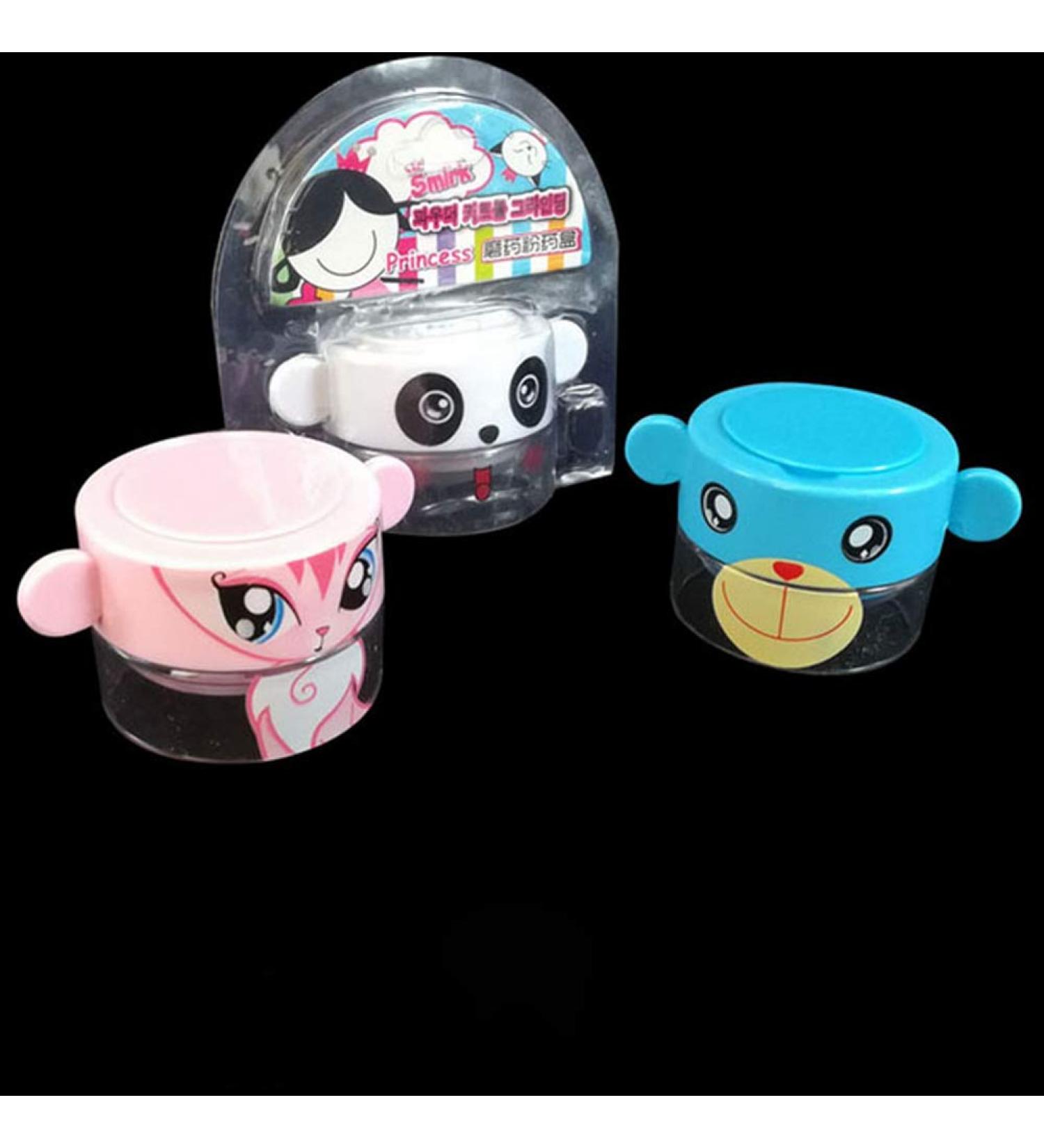 1Pc Cartoon Pill Grinder & Cutter - Travel-Friendly Vitamin Crusher & Medicine Storage Case - Buy Online on GoSupps.com