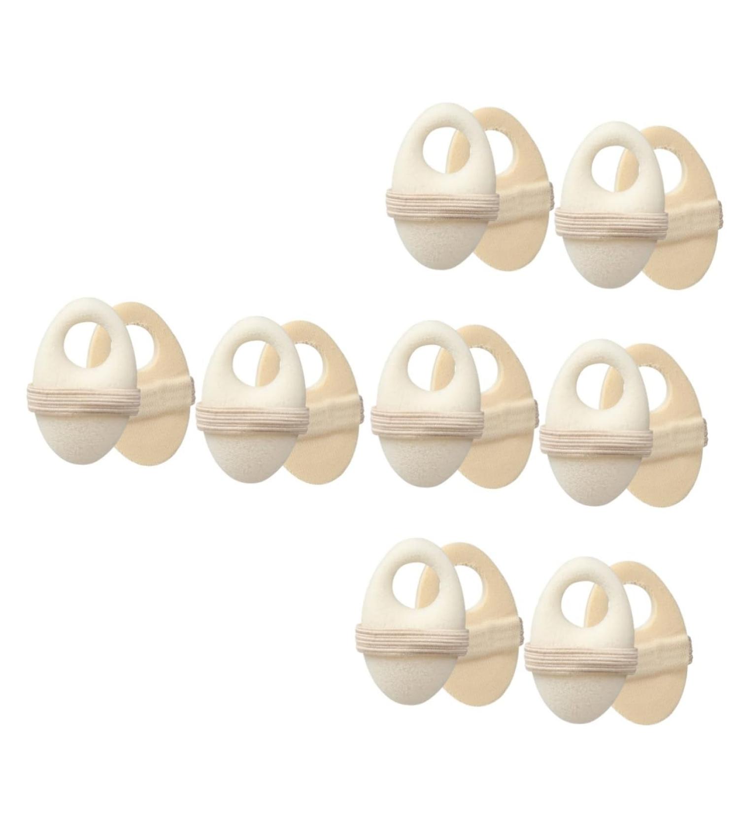 Beaupretty 8 Pairs Toe Corn Stickers Outdoor Toe Pads Callus Cushions Metatarsal Pads Outdoor Toe Cushion Corn Toe Protectors Feet Corns Pad Toe Supply Men and Women Soft Elastic Wear Sleeve - Buy Online on GoSupps.com
