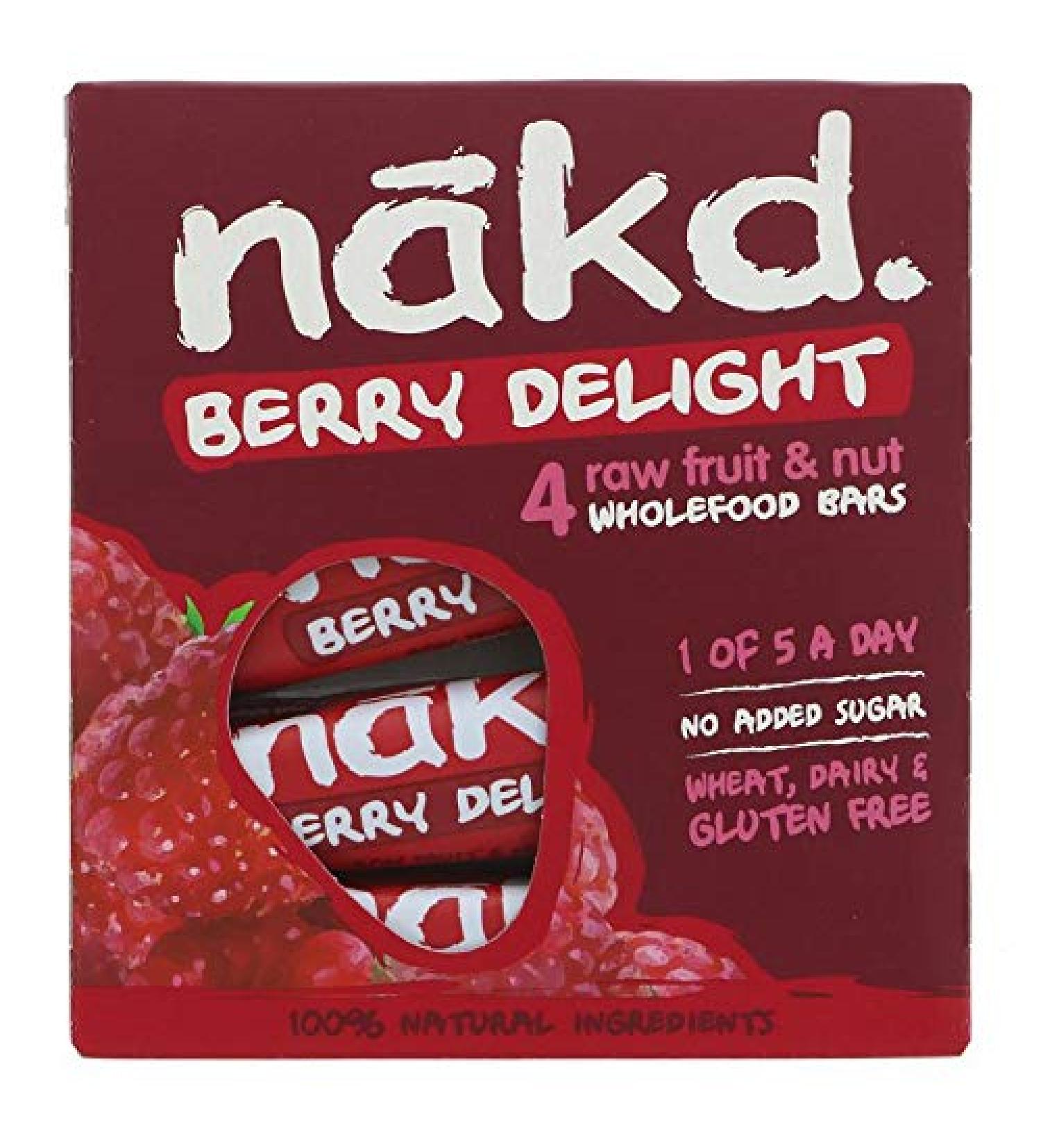 Nakd Nakd Berry Delight 35g Pack of 48