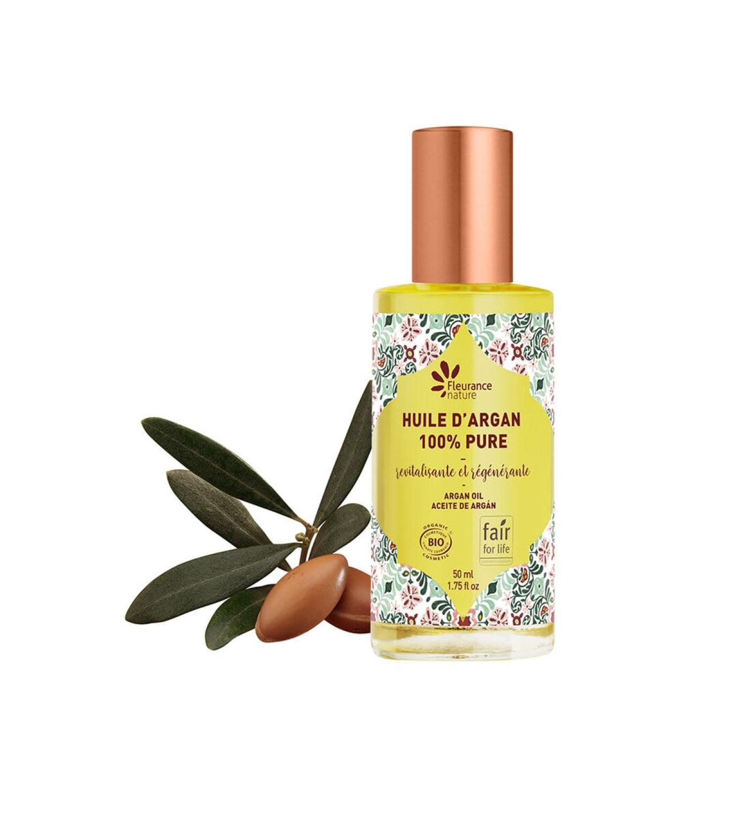 Huile d'Argan 100% Pure - Fleurance | Premium Nourishing Oil for Skin & Hair International Shipping - Buy Online on GoSupps.com