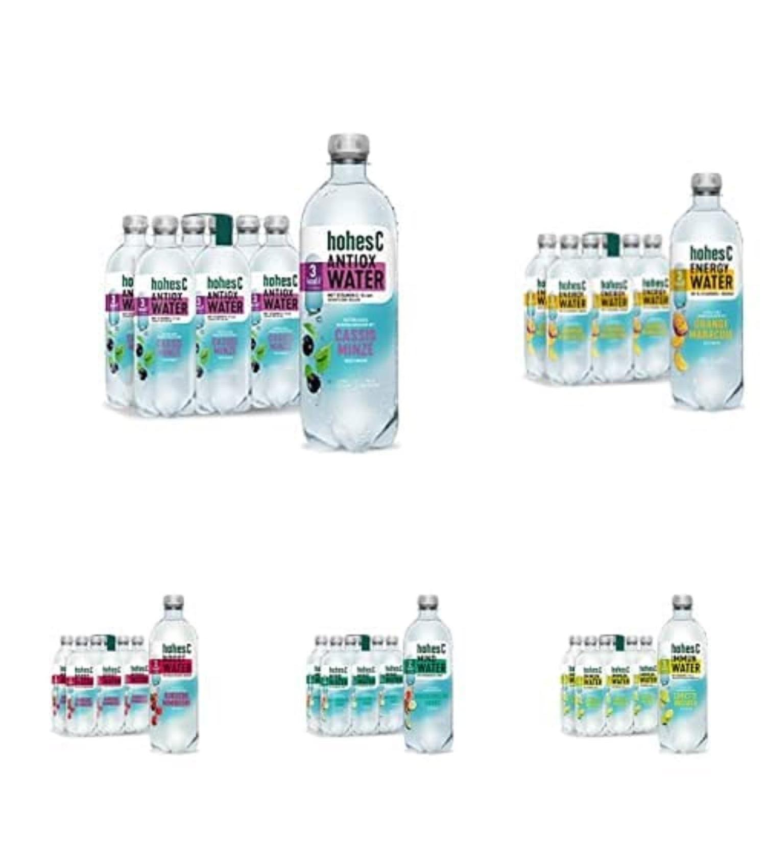 High C Functional Water Bundle - 6 x 750ml Antioxidant Energy Immune Mind & Boost Waters | International Shipping - Buy Online on GoSupps.com