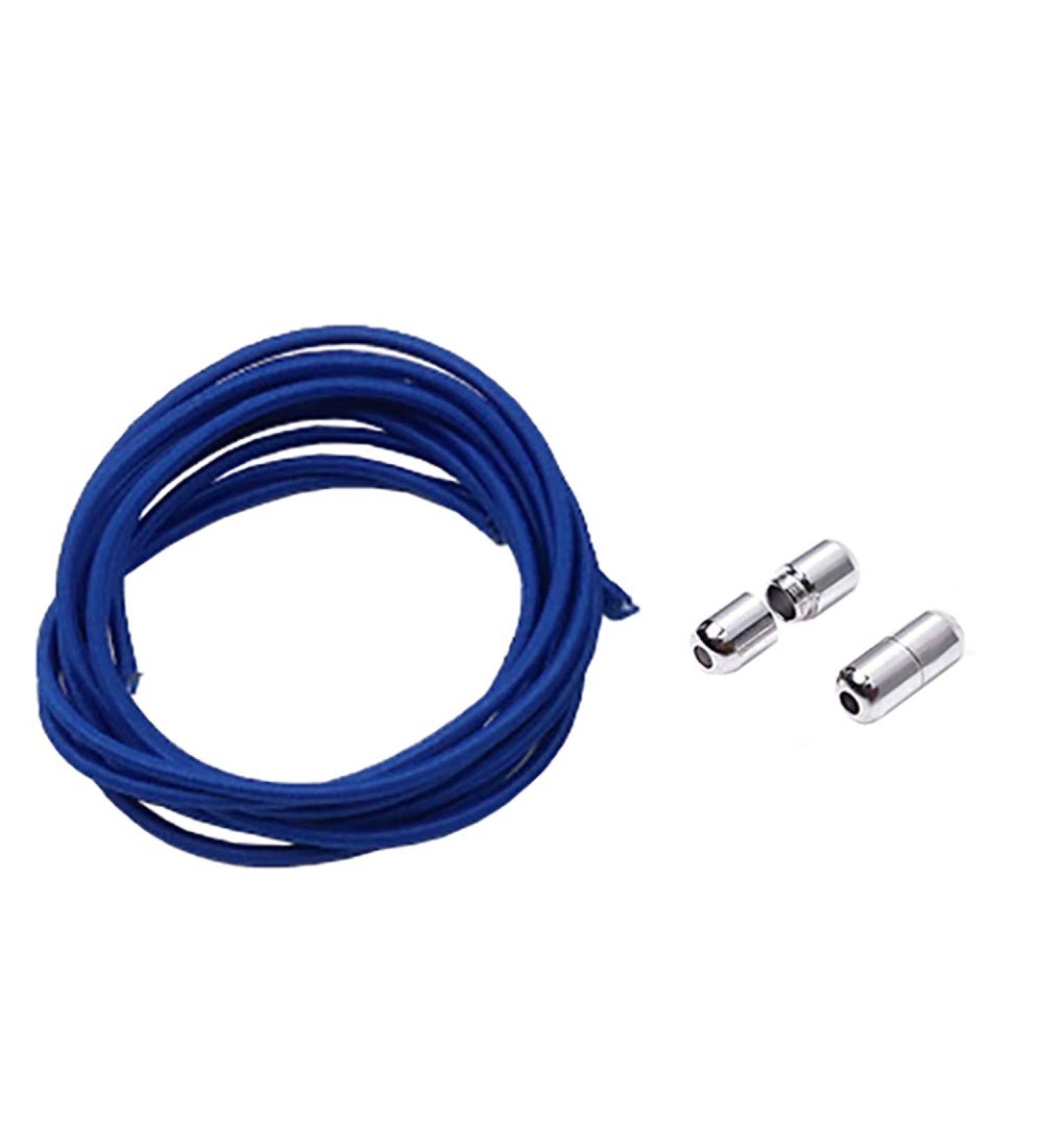 Flyingfish Loopless Shoe Straps - Elastic Laces with Quick Lock System for Kids & Seniors - Perfect for Sports & Triathlons - Blue - Buy Online on GoSupps.com