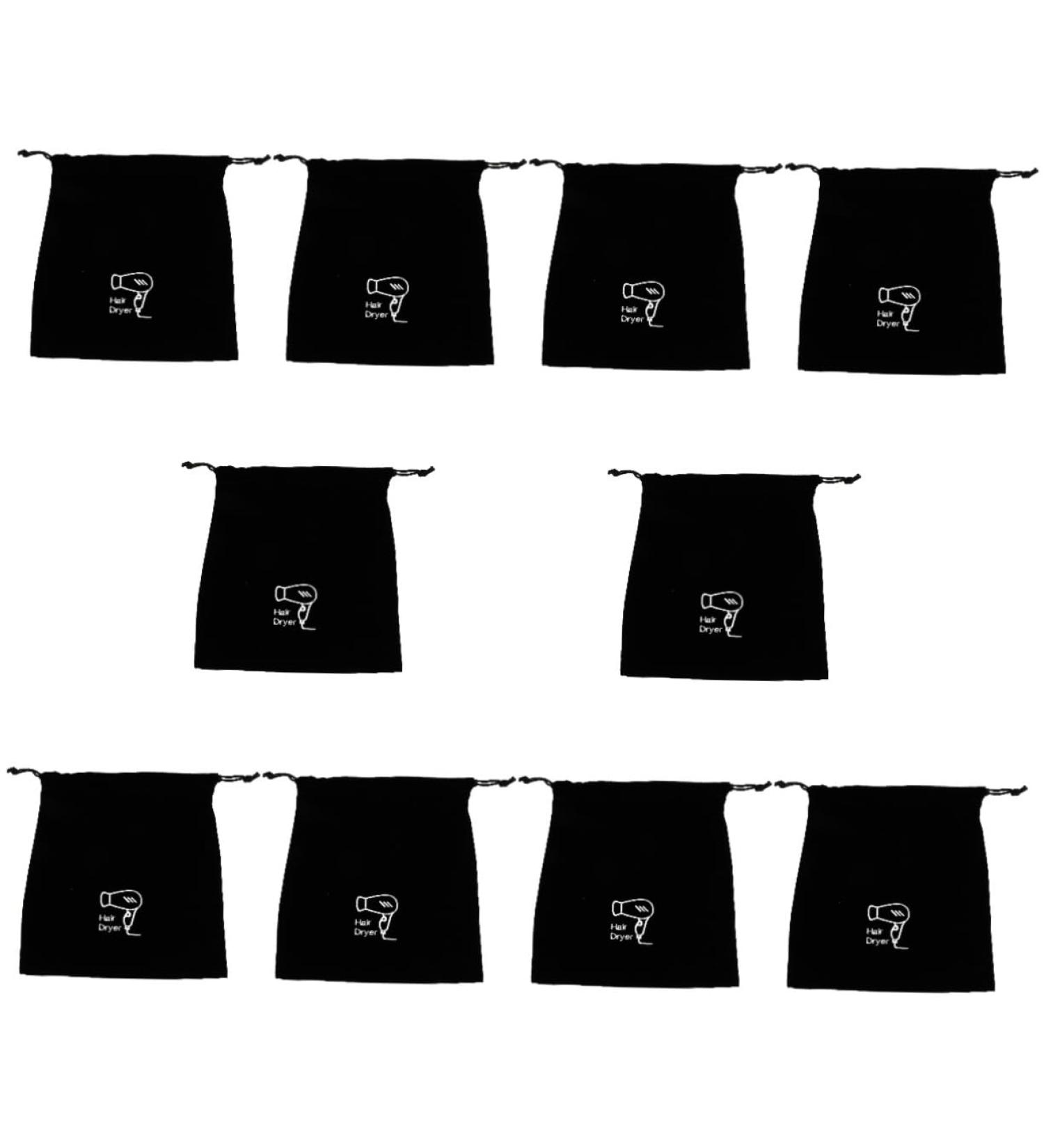 FOMIYES 10 Pcs Hair Dryer Storage Bag Travel Makeup Bag Portable Dryers Storage Organizer Grocery Bag Shoe - Buy Online on GoSupps.com
