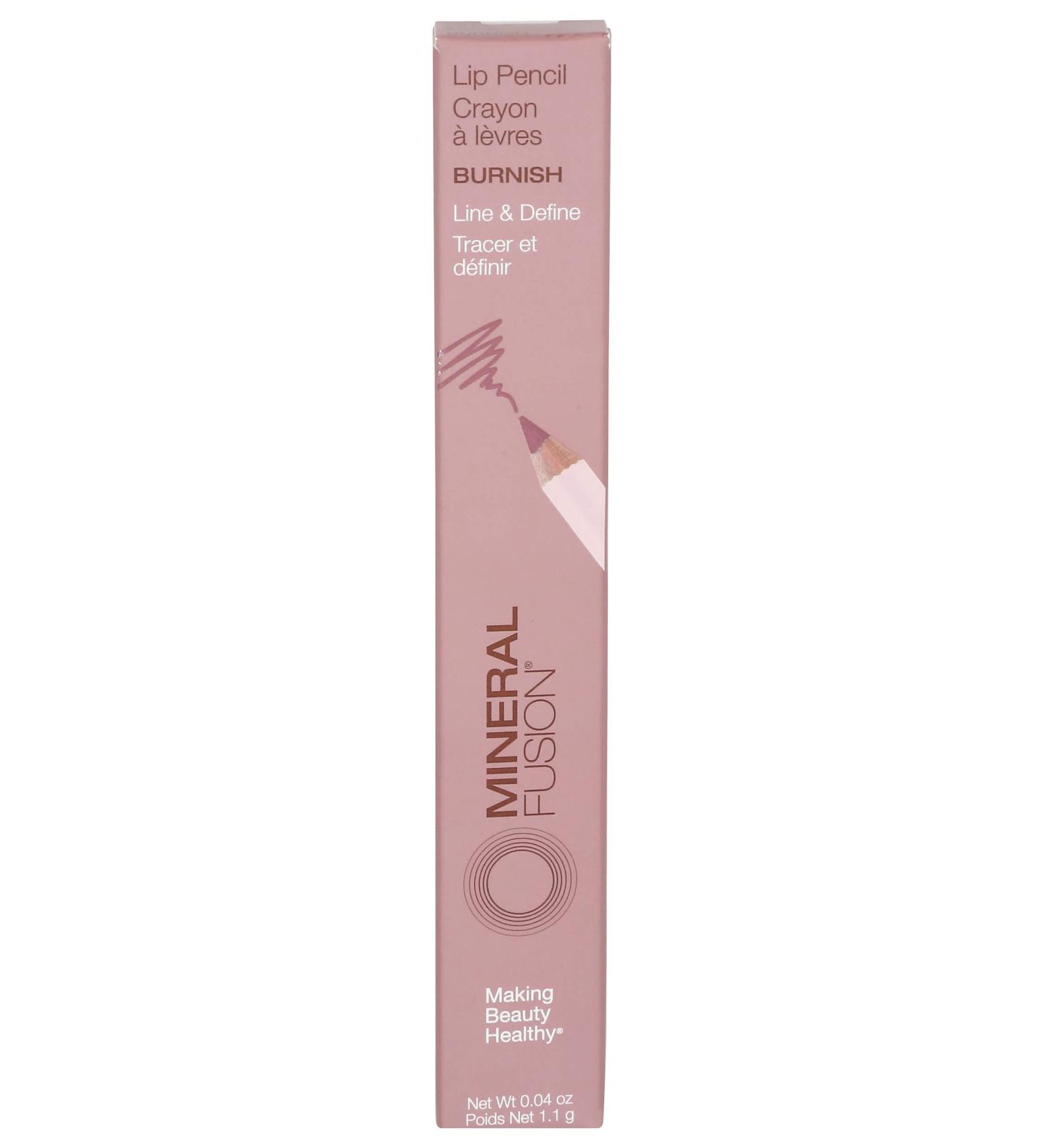 Buy MINERAL FUSION Burnish Lip Pencil - 0.04 OZ | Vegan Cruelty-Free Lip Makeup for International Shipping - Buy Online on GoSupps.com