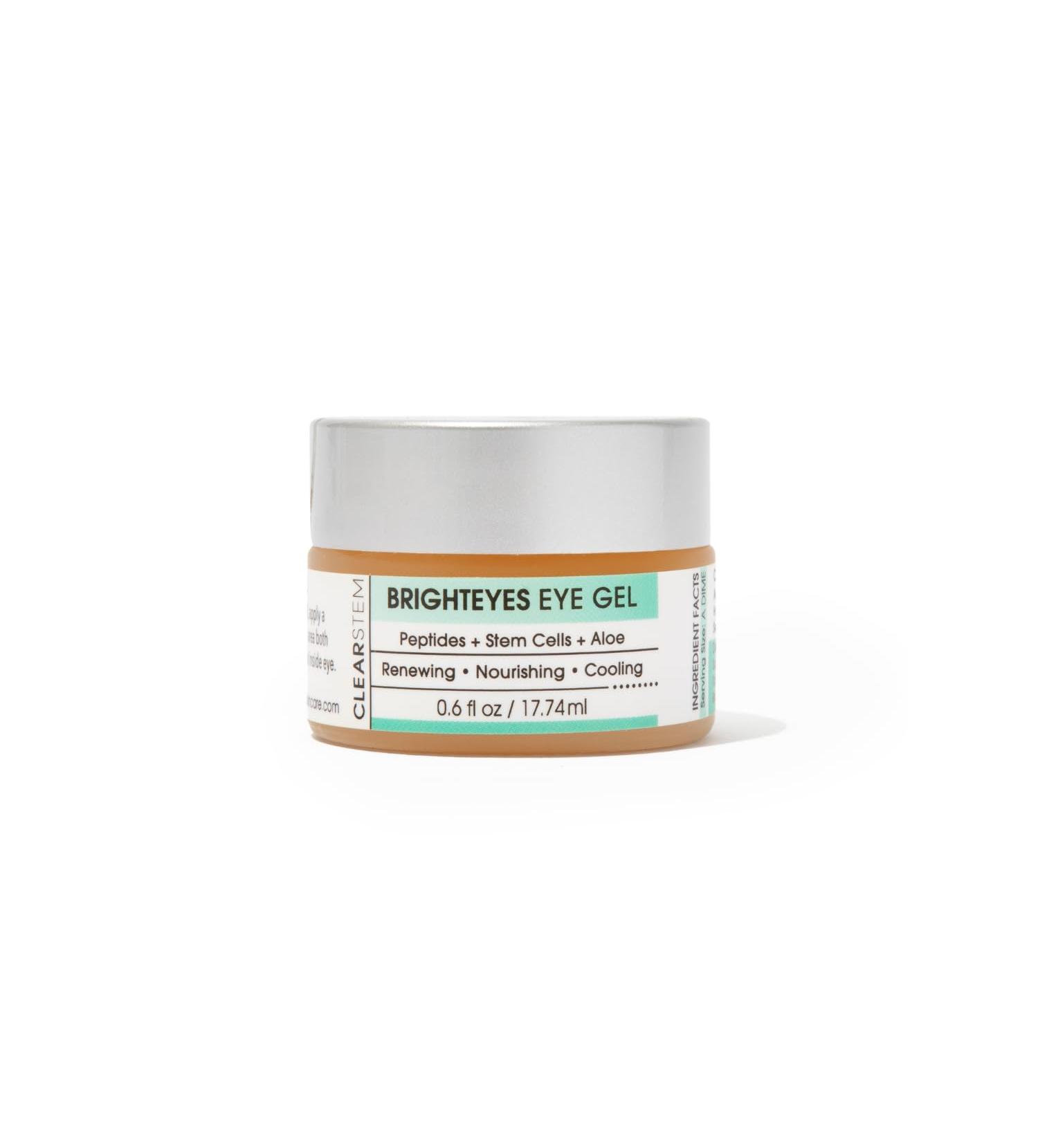 CLEARstem BRIGHTEYES Nourishing Eye Gel with Collagen Peptides & Aloe 0.7oz - Buy Online on GoSupps.com