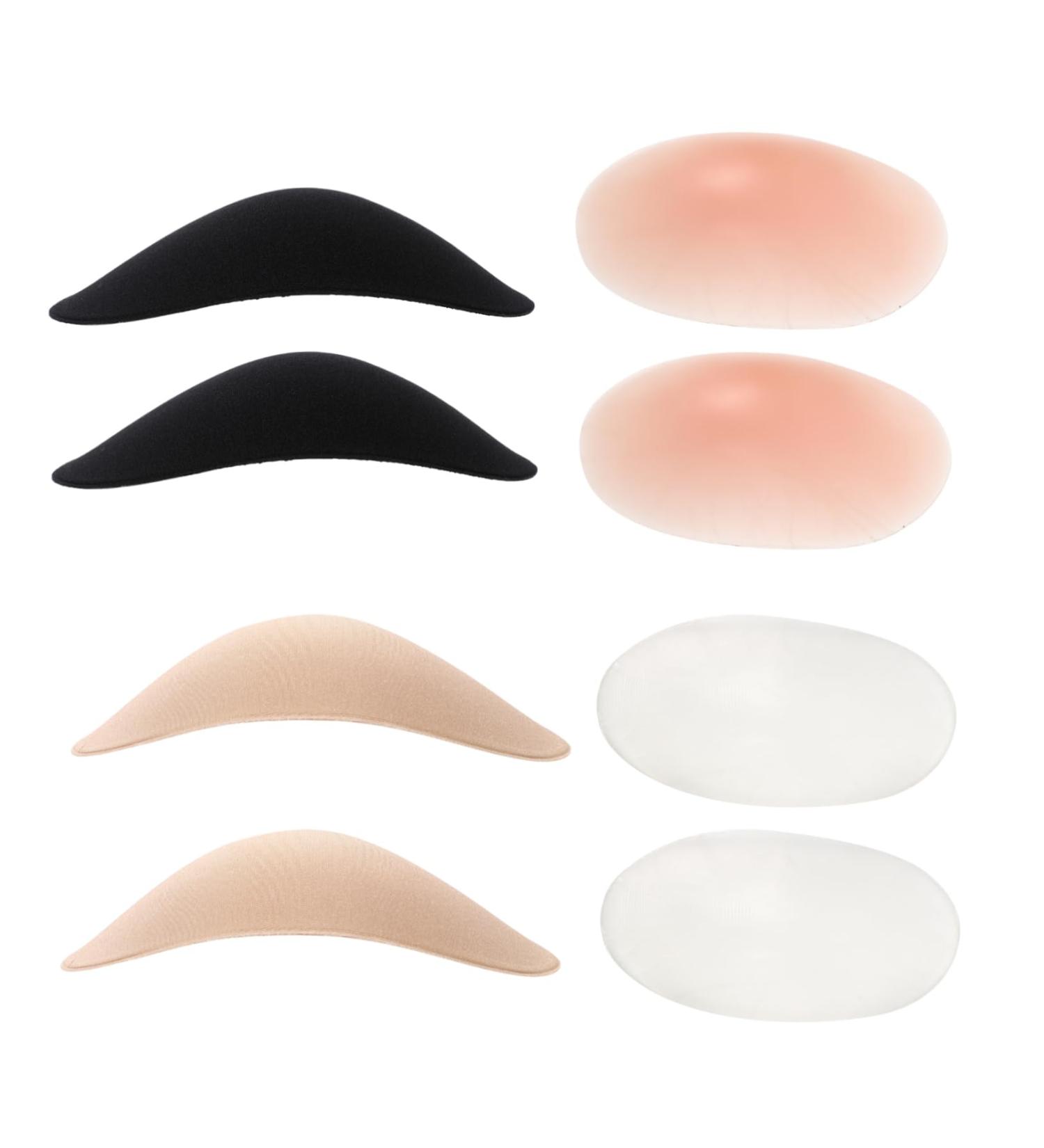 Mobestech Non-Slip Shoulder Pads - Silicone Shoulder Enhancer & Push-Up Amplifier for Women - 4 Pairs Invisible & Structured Design for Ultimate Comfort - Buy Online on GoSupps.com