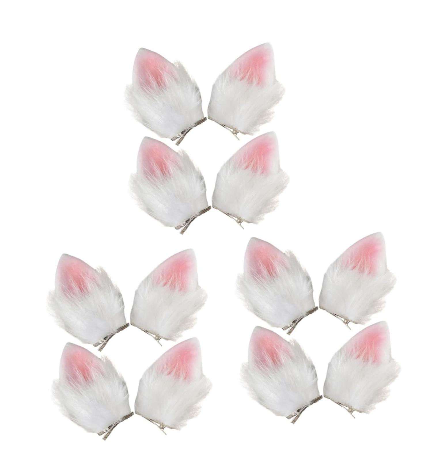 FRCOLOR 3 Pairs Hair Accessories for Women Bunny Ear Bobby Clips Barrettes for Kid Hair Accessories Rabbit Clip Hair Clip Hair Accessories Headband Cats and Dogs Fabric Women's - Buy Online on GoSupps.com