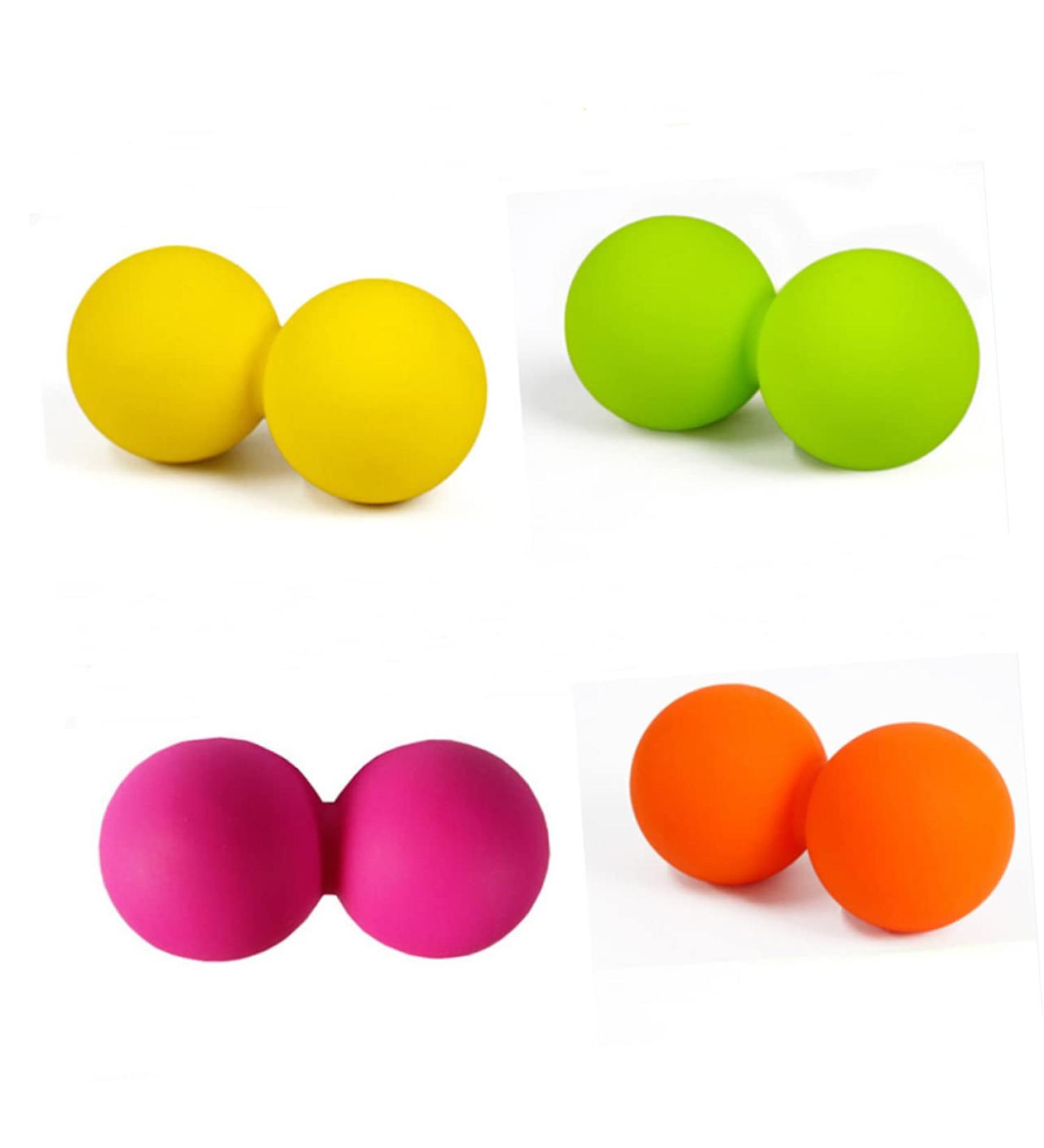 Shop Lurrose Double Lacrosse Massage Balls & Thick Yoga Mat - Slip-Resistant Fitness Gear for Deep Tissue Relief | International Shipping - Buy Online on GoSupps.com