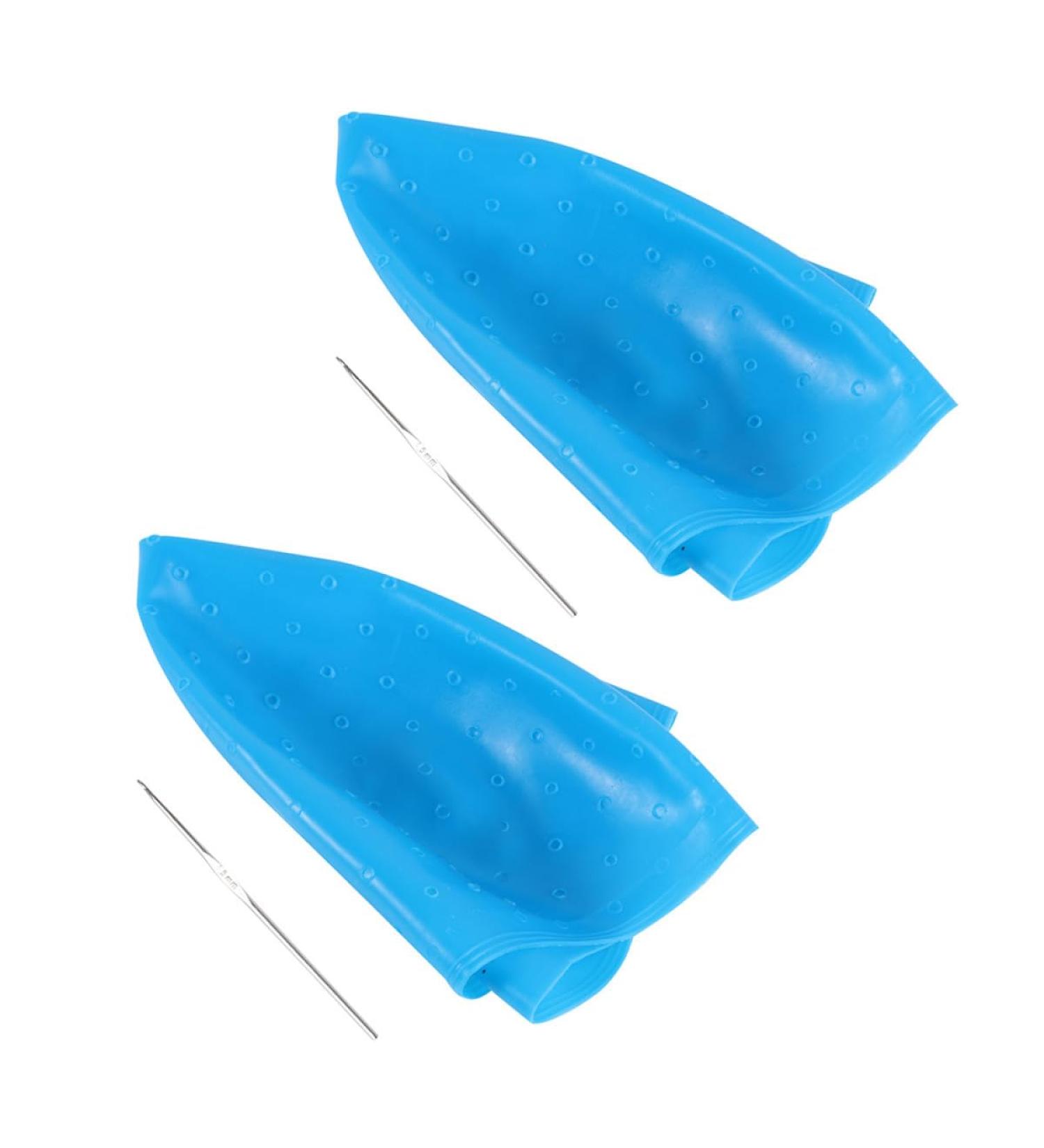 Bonnets de Coloration Capillaire en Silicone avec Crochets M talliques 2 Pi ces R utilisables Adapt s pour M ches Accessoires Teinture Cheveux pour Coloration Maison - Buy Online on GoSupps.com