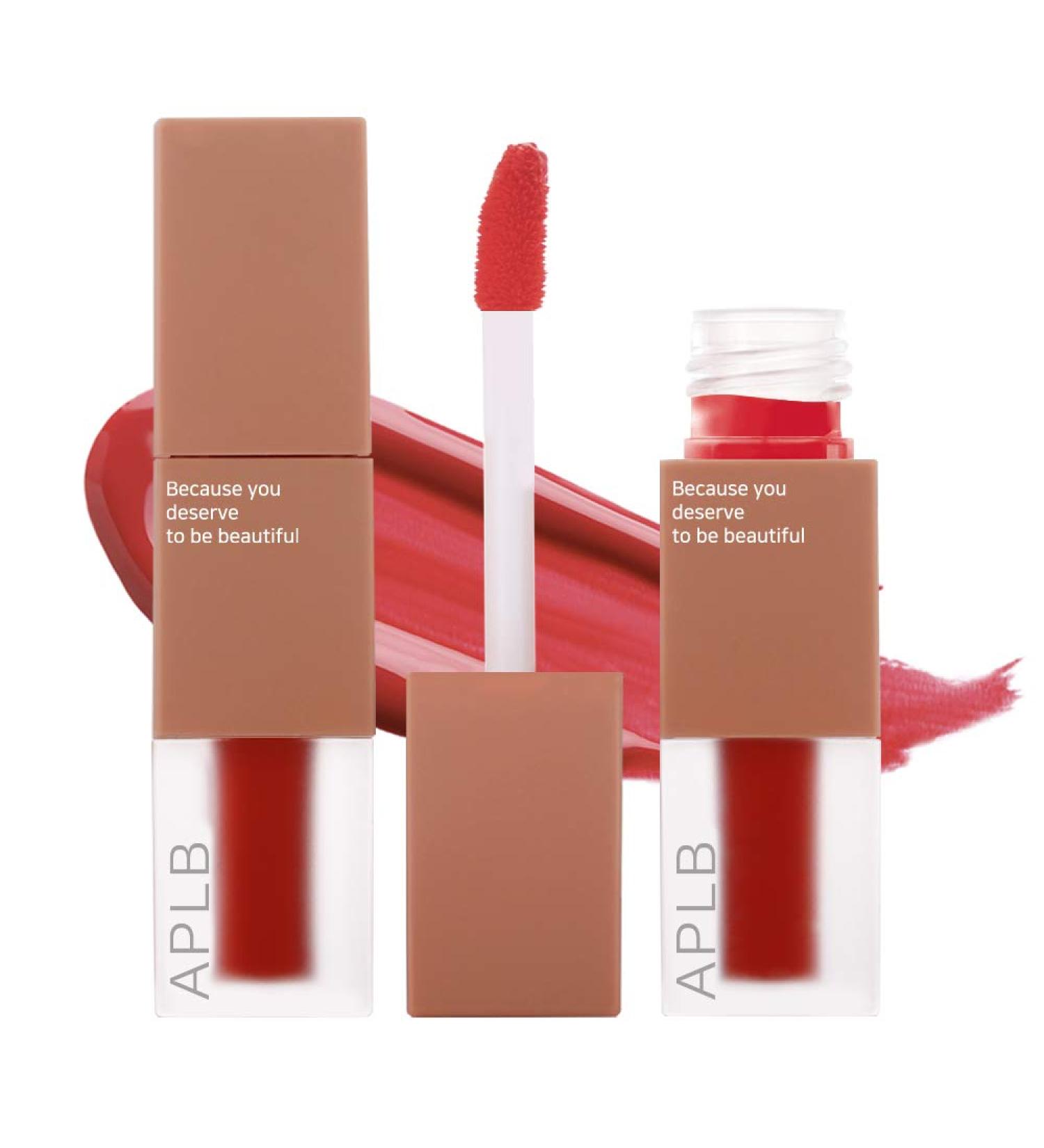 APLB Premium Velvet Lip Tint 0.12oz - High-Pigmentation Lightweight & Moisturizing (#03 LUTEOUS) - Shop Internationally - Buy Online on GoSupps.com
