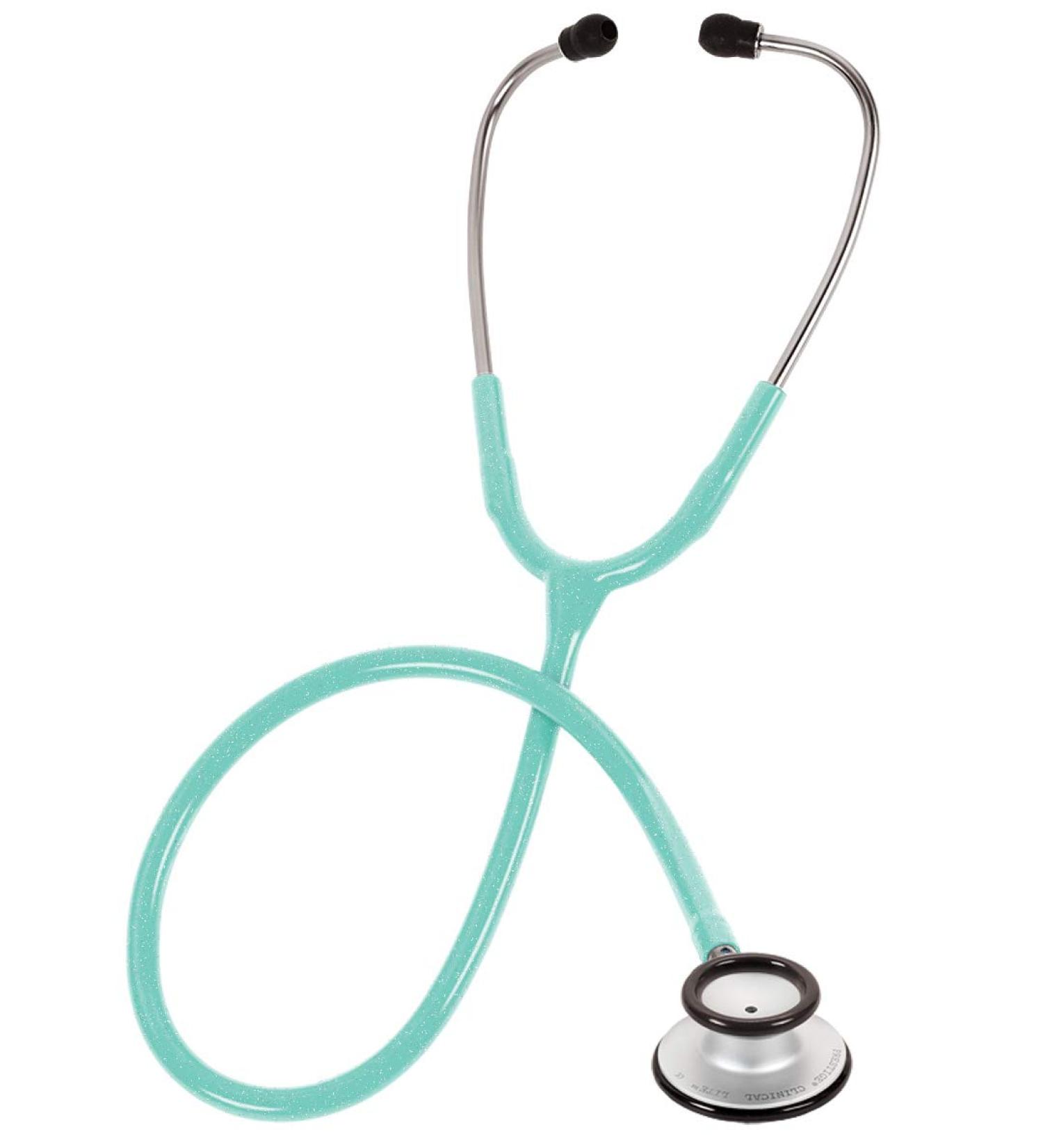 Buy Prestige Medical Clinical Lite Stethoscope - Aqua Sea Sparkles | International Shipping Available - Buy Online on GoSupps.com