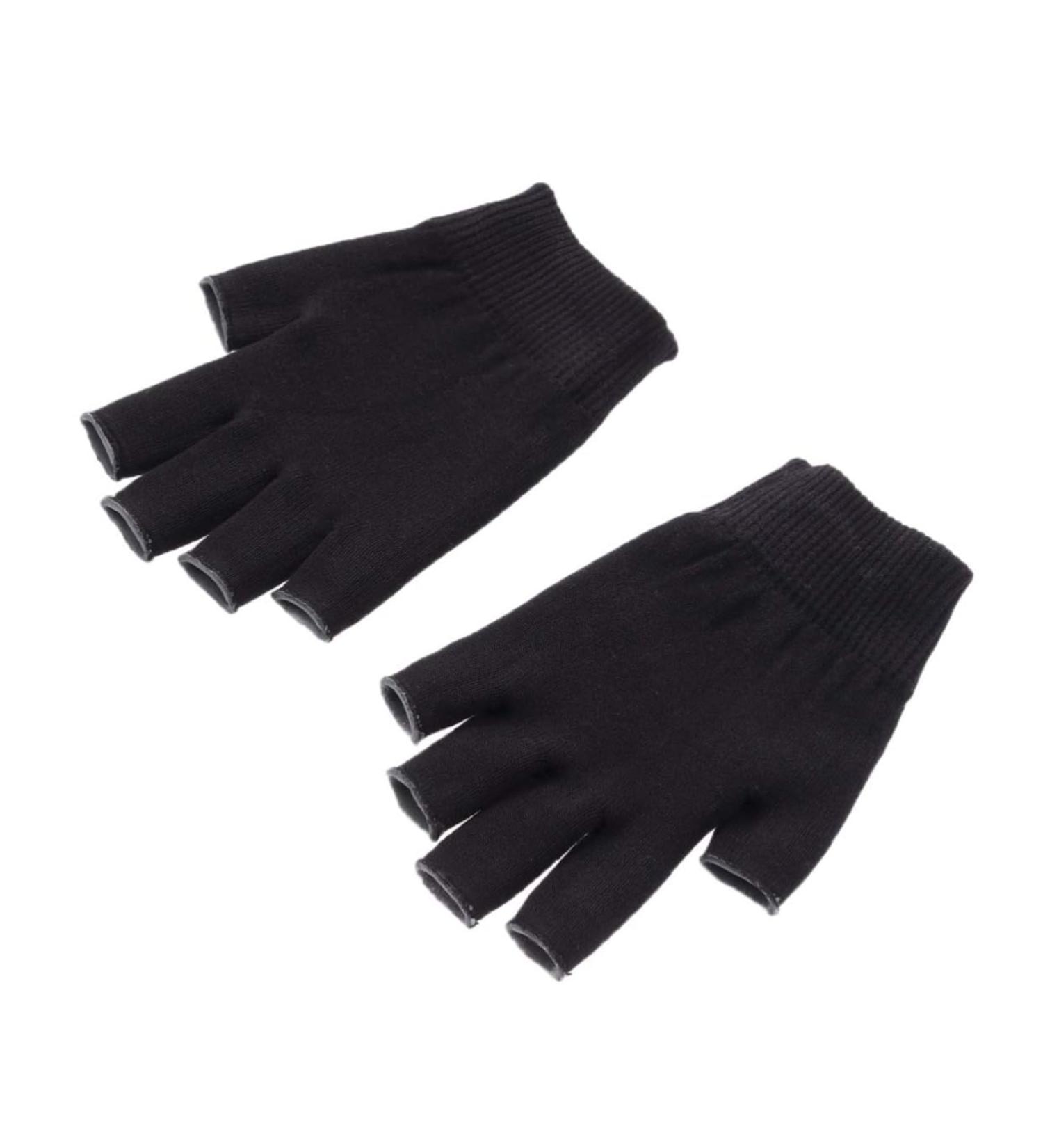 Moufles Hydratants en Gel sans Doigts Taille Unique Hydratant Blanchissant Unisexes Soin Spa Mains Noires - Buy Online on GoSupps.com