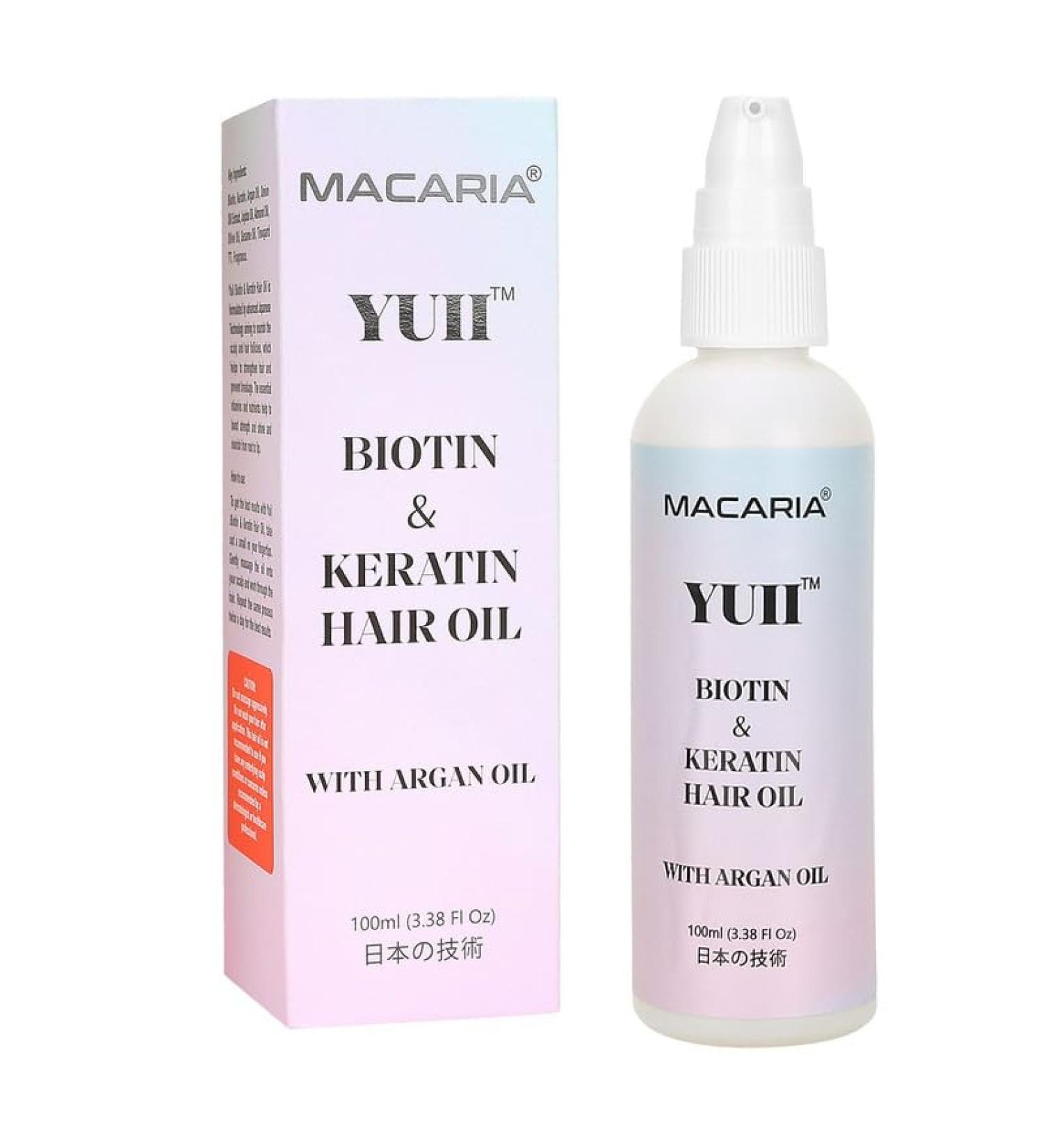 MACARIA Yuii Biotin Hair Spray Oil Spray By Japanese Technology - Buy Online on GoSupps.com