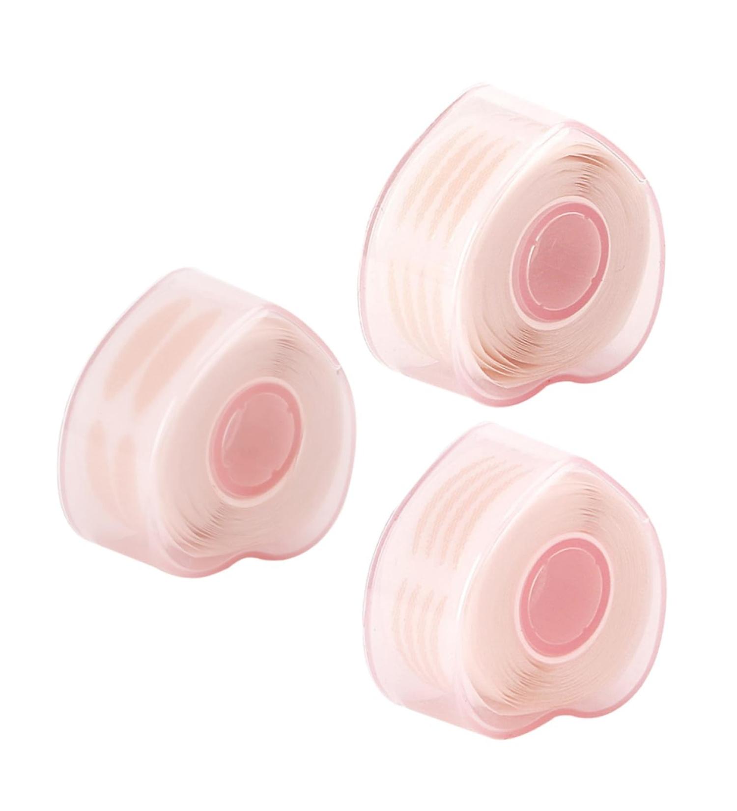 3 Rolls Double Eyelid Sticker - Self-Adhesive Lace Eye Tapes for Effortless Eye Makeup | Heart-Shaped Design | Perfect for International Shipping - Buy Online on GoSupps.com