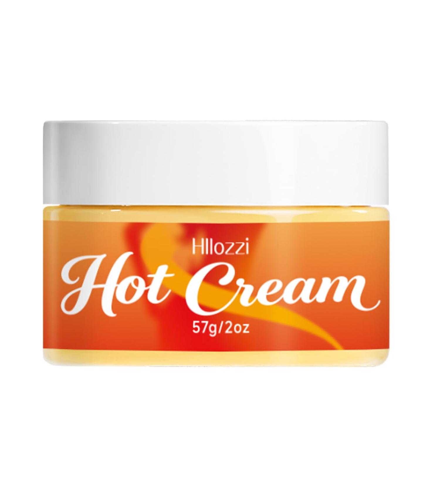 Hot Cream & Ginger Body Massage Set Warming Massage Cream with Ginger Body Oil Relaxing Body Care Moisturizing Skin Home Spa Use (Ginger Firms Body Massage Oil)