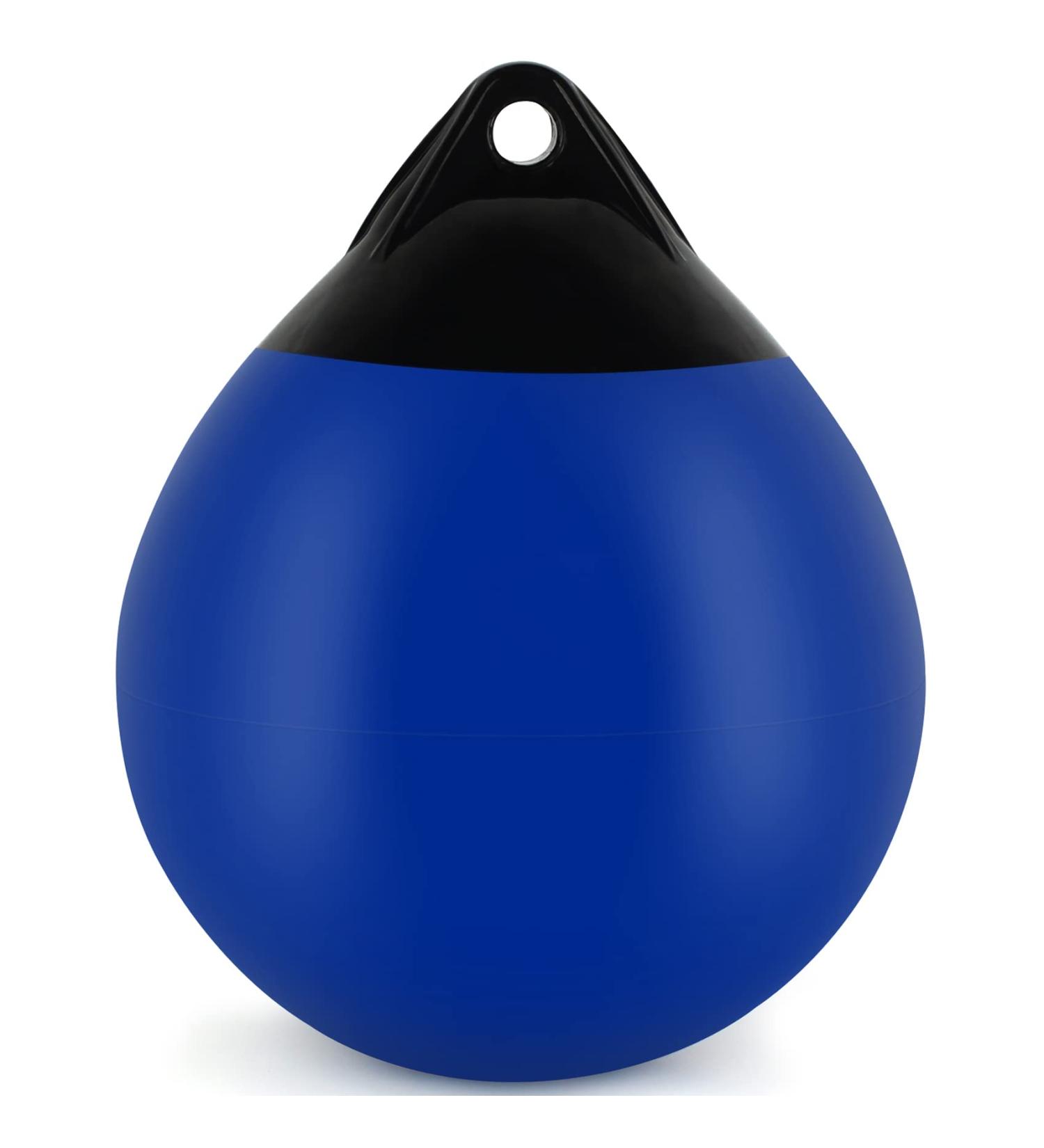 VEITHI Boat Buoy Ball Fender Round Anchor Buoy for Small Boat/Yacht - Blue 11.4x14inch - Buy Online on GoSupps.com
