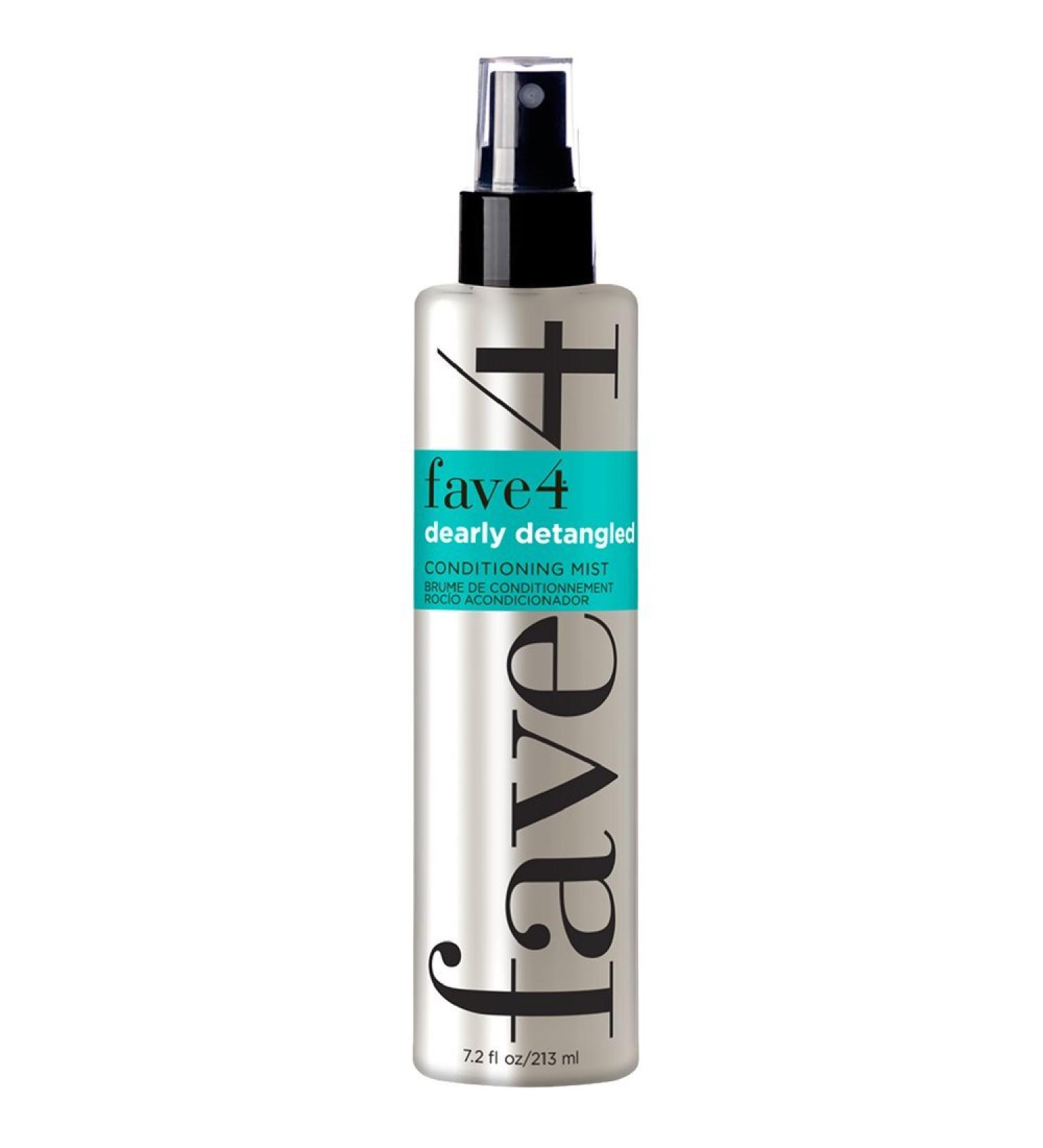 Fave4 Hair Dearly Detangled Leave-In Conditioner & Detangler Spray - Silicone Free 7.2 fl oz | International Shipping Available - Buy Online on GoSupps.com