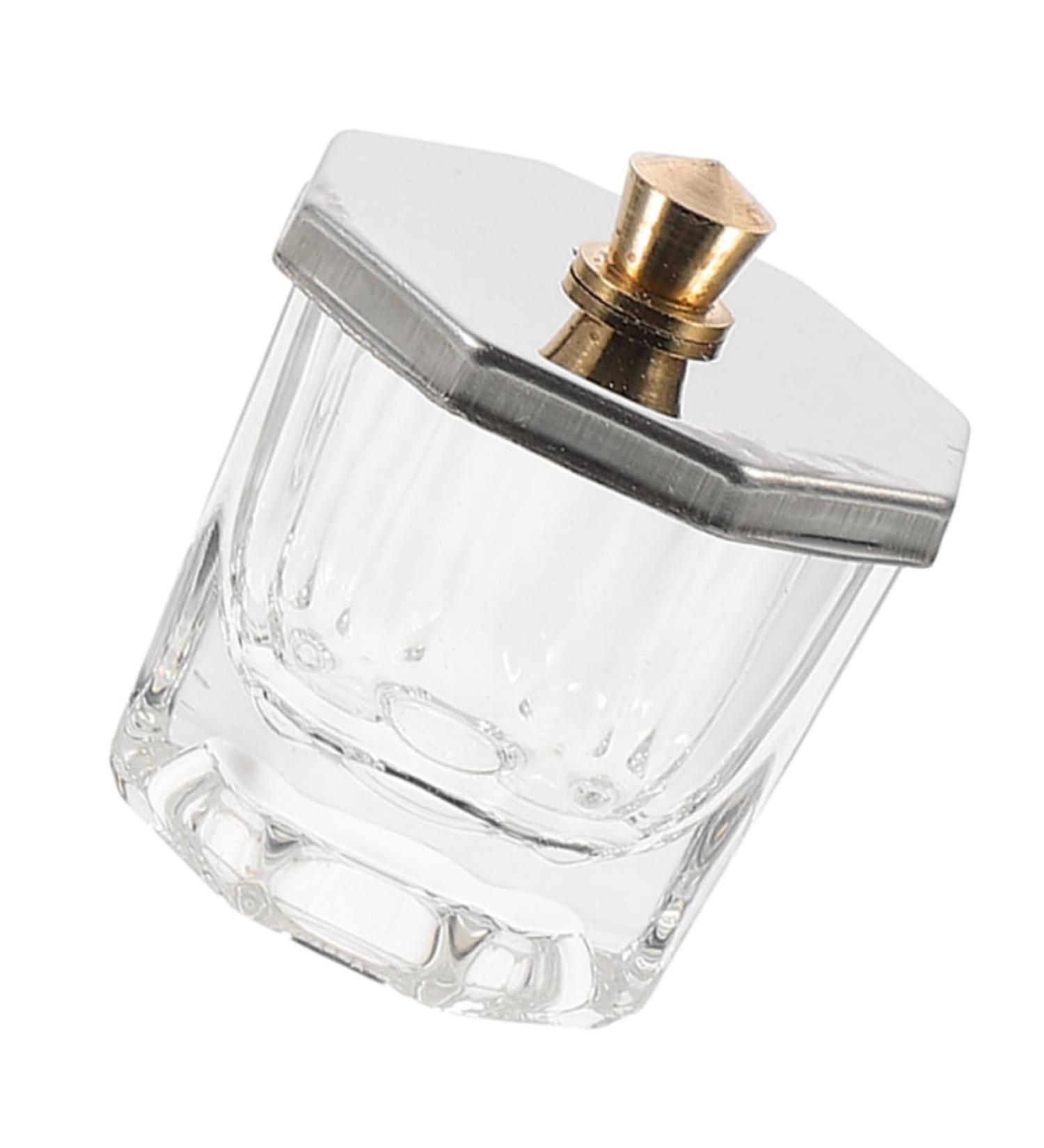 Housoutil Nail Cup Dappen Dish Nail Liquid Acrylic Nail Tools Nail Dappen Dish Nail Dish Acrylic Nail Supplies Dappen Dish for Acrylic Nails Nail Liquid Holder Toning Glass Bracket - Buy Online on GoSupps.com
