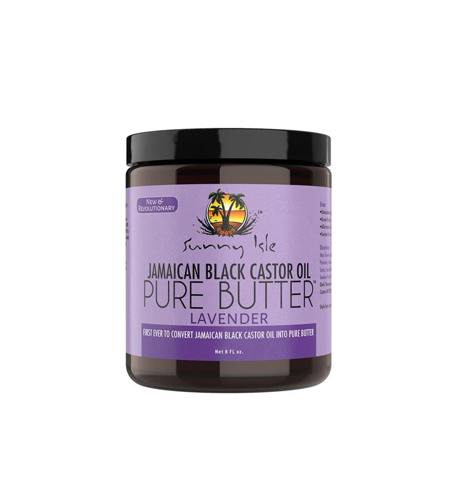 Sunny Isle Jamaican Black Castor Oil Pure Lavender Butter 8 Fl Oz - Pack of 1 - Buy Online on GoSupps.com