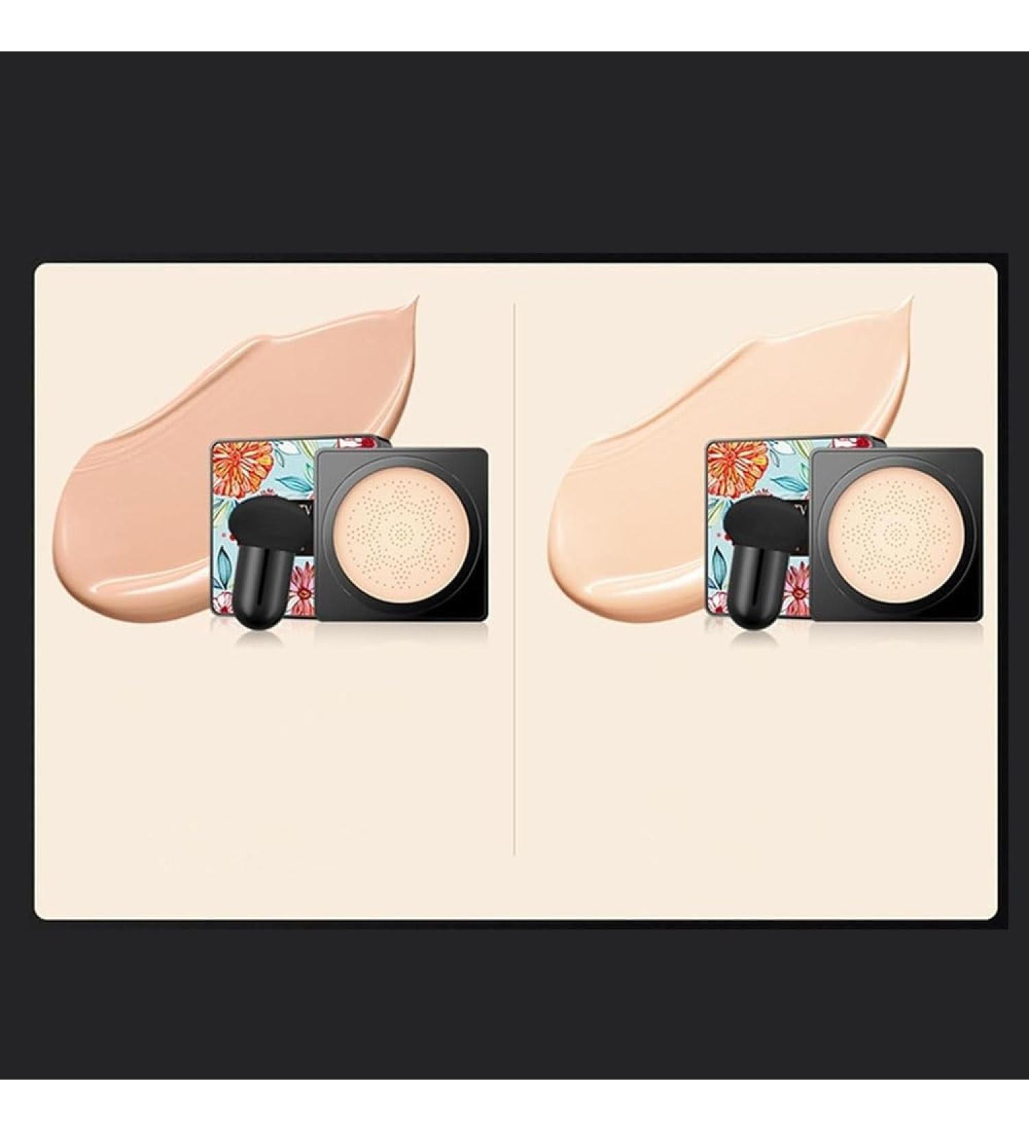 Beauty Cream Beauty Linasi Clear Cover Beauty Cream Air Cushion Cc Cream Moisturizing Concealer Makeup Long Lasting (Natural color+ Lvory)