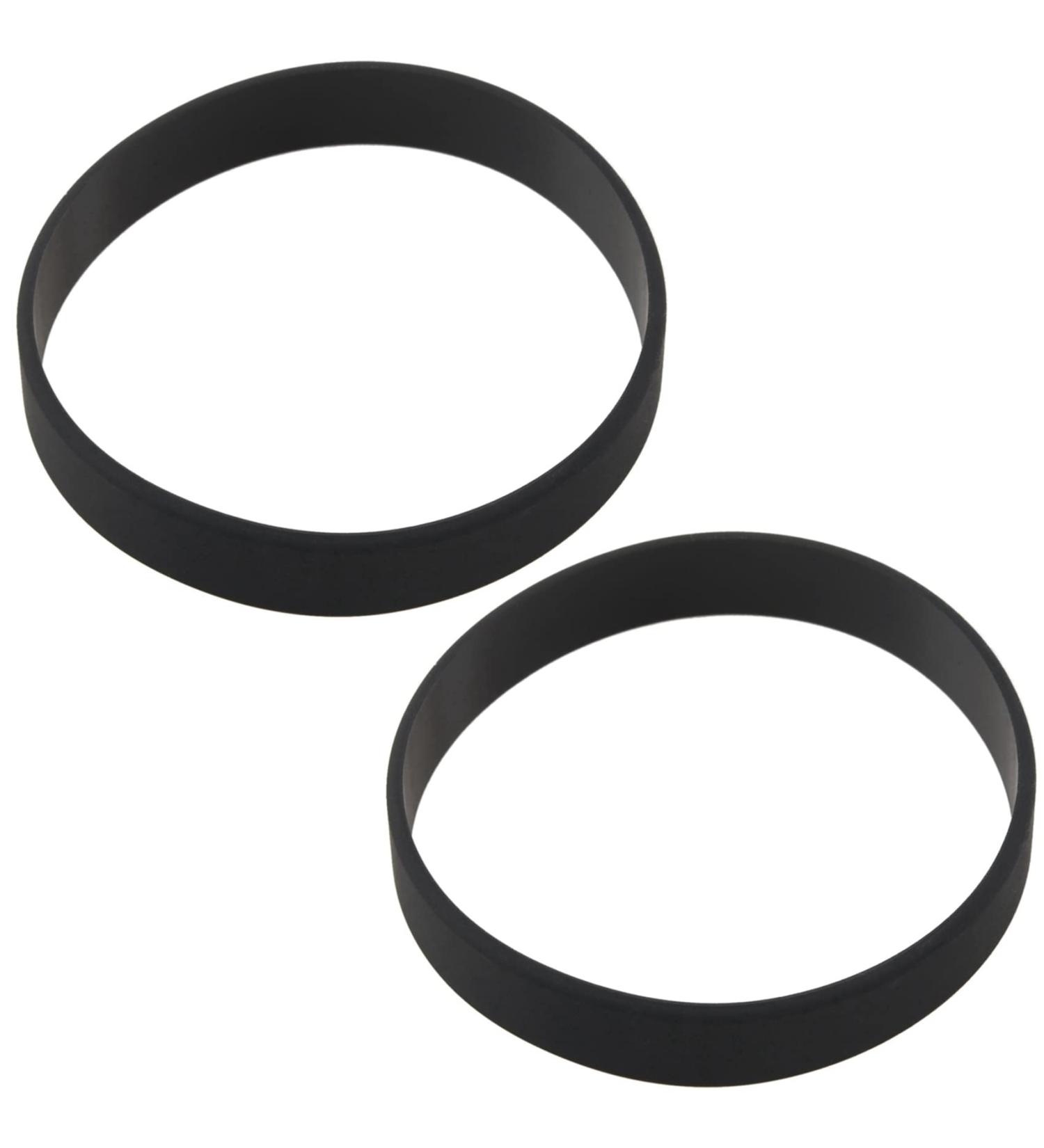 Ronlok 2X Fashion Silicone Rubber Elastic Bracelet - Elasticity Wristband Cuff Bangle in Black | International Shipping Available - Buy Online on GoSupps.com