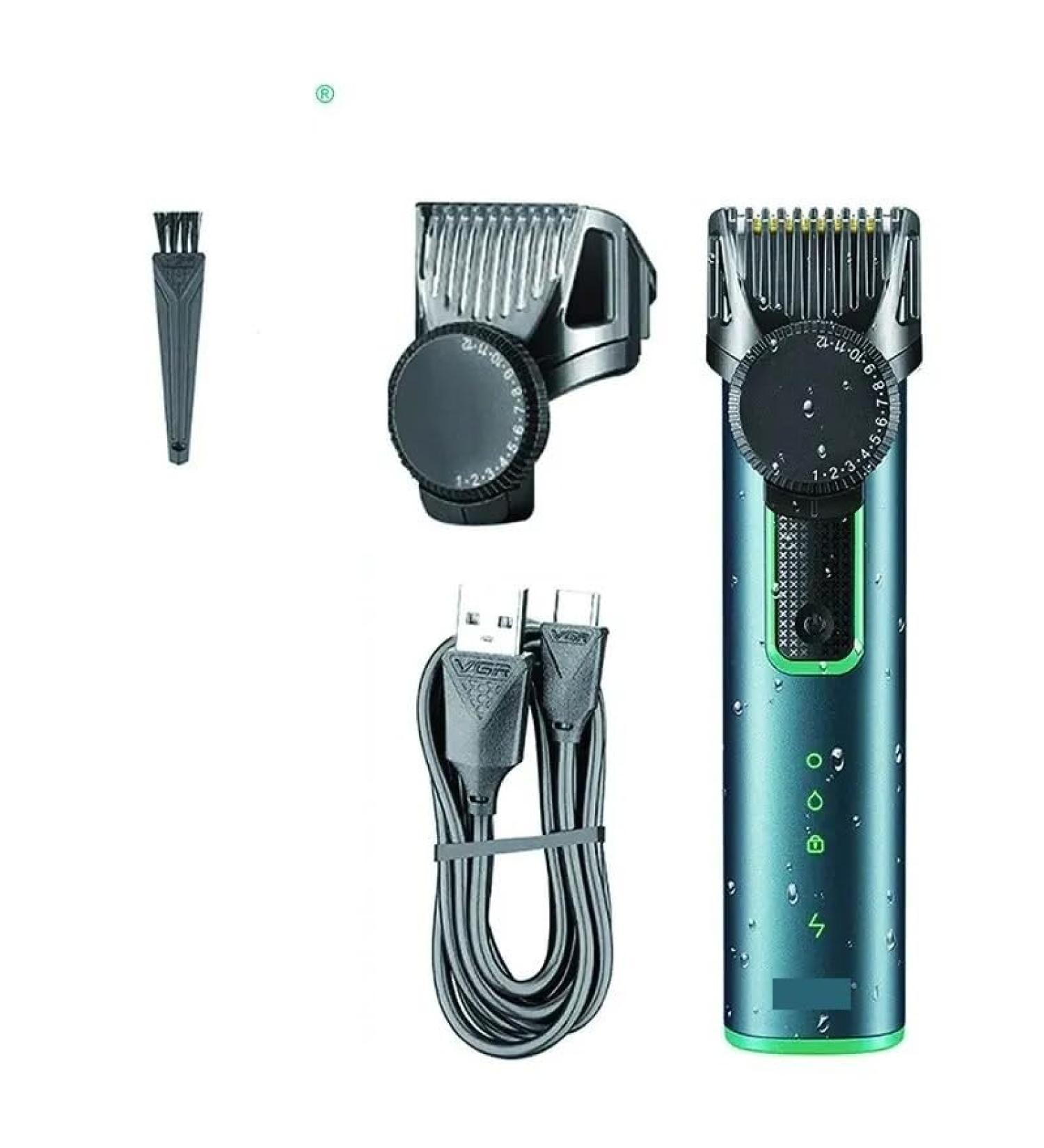 VGR-973 Cordless Waterproof Hair Clippers & Beard Trimmer - Portable Electric Hair Cutting Kit - Buy Online on GoSupps.com