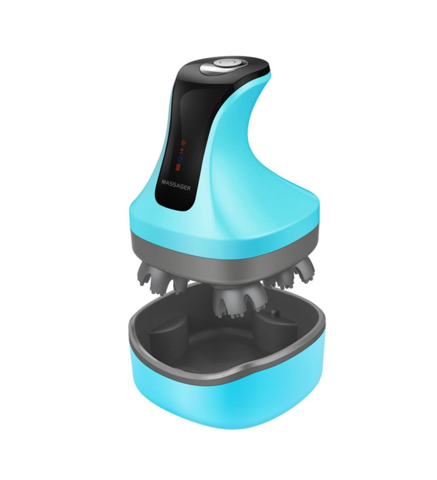 Beaupretty Rechargeable Waterproof Head & Arm Massage Device - Hair Care Heater with Magnetic Claws for Home Use - Buy Online on GoSupps.com
