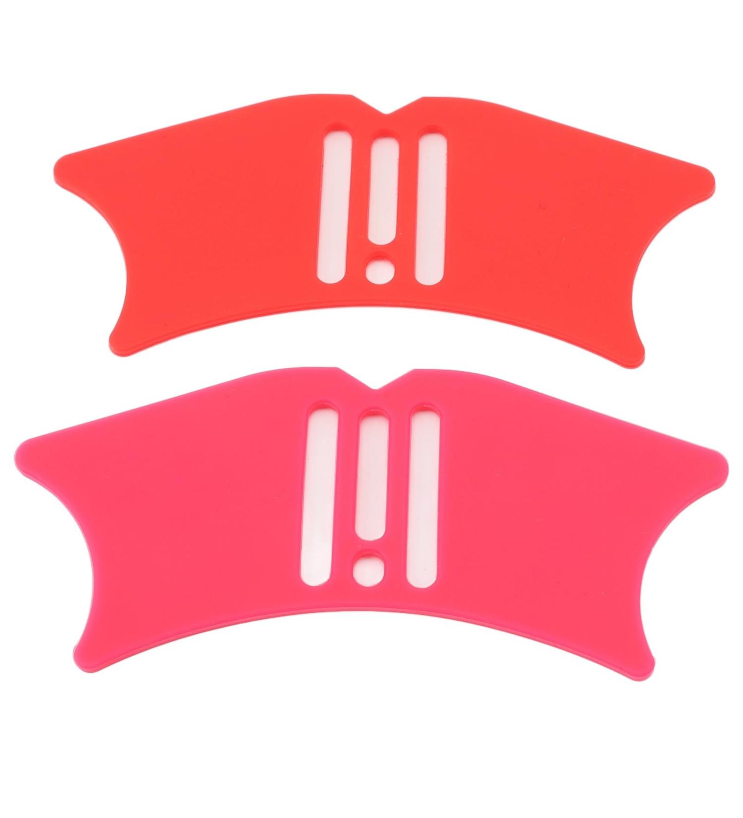 Nose Shadow Template Silicone Contour Tool for Nose Eyebrow and Makeup Tool Set with Applicator Guide for Beauty Enthusiasts (Rose Red+Red) - Buy Online on GoSupps.com