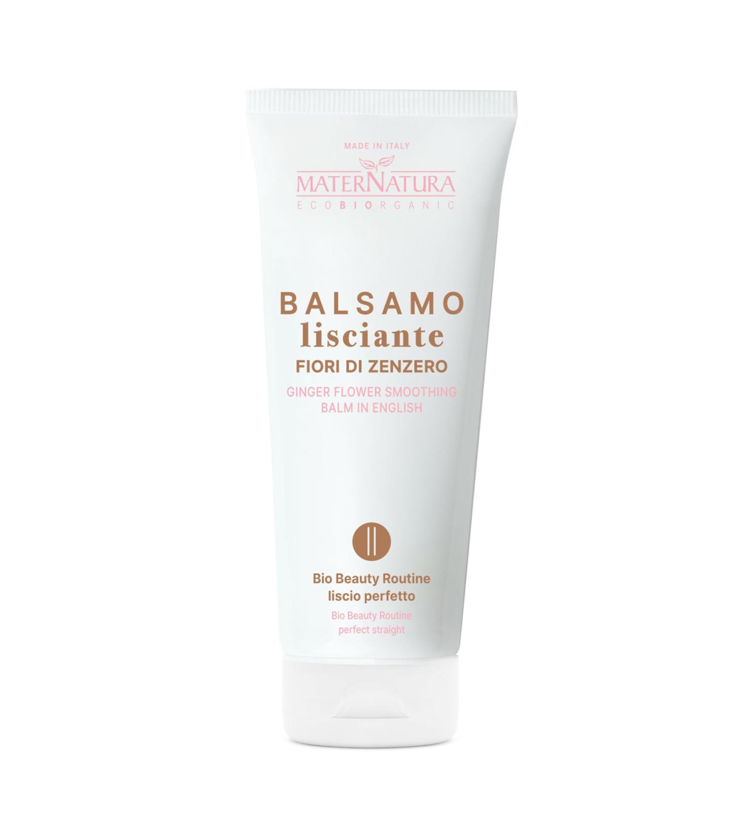 Maternatura Srl Maternatura Smooth balm for smooth hair with ginger blossom detangling effect and longlasting smooth hair Bio Beauty routine for perfect smoothness Made in Italy 250 ml - Buy Online on GoSupps.com