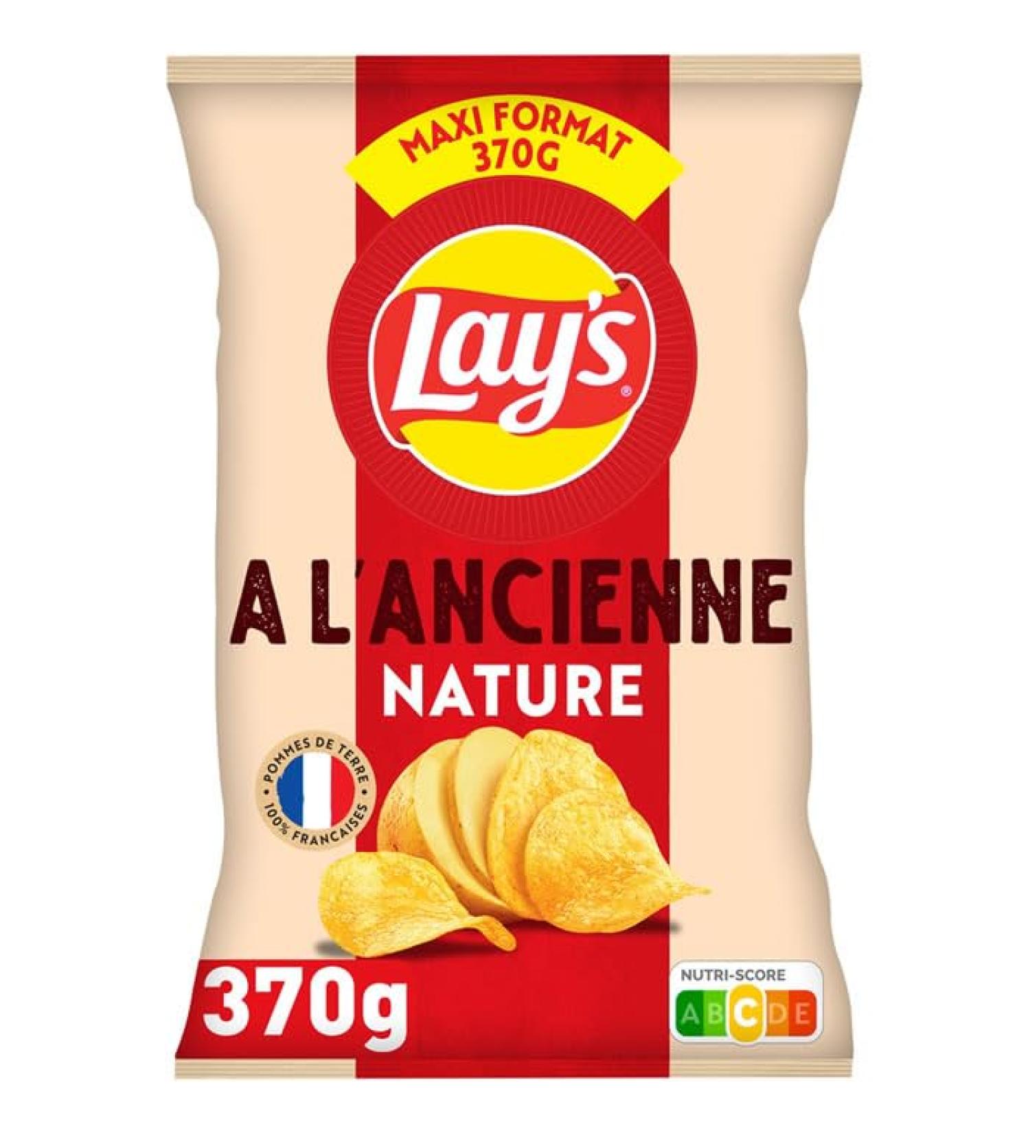 Chips nature 370 g