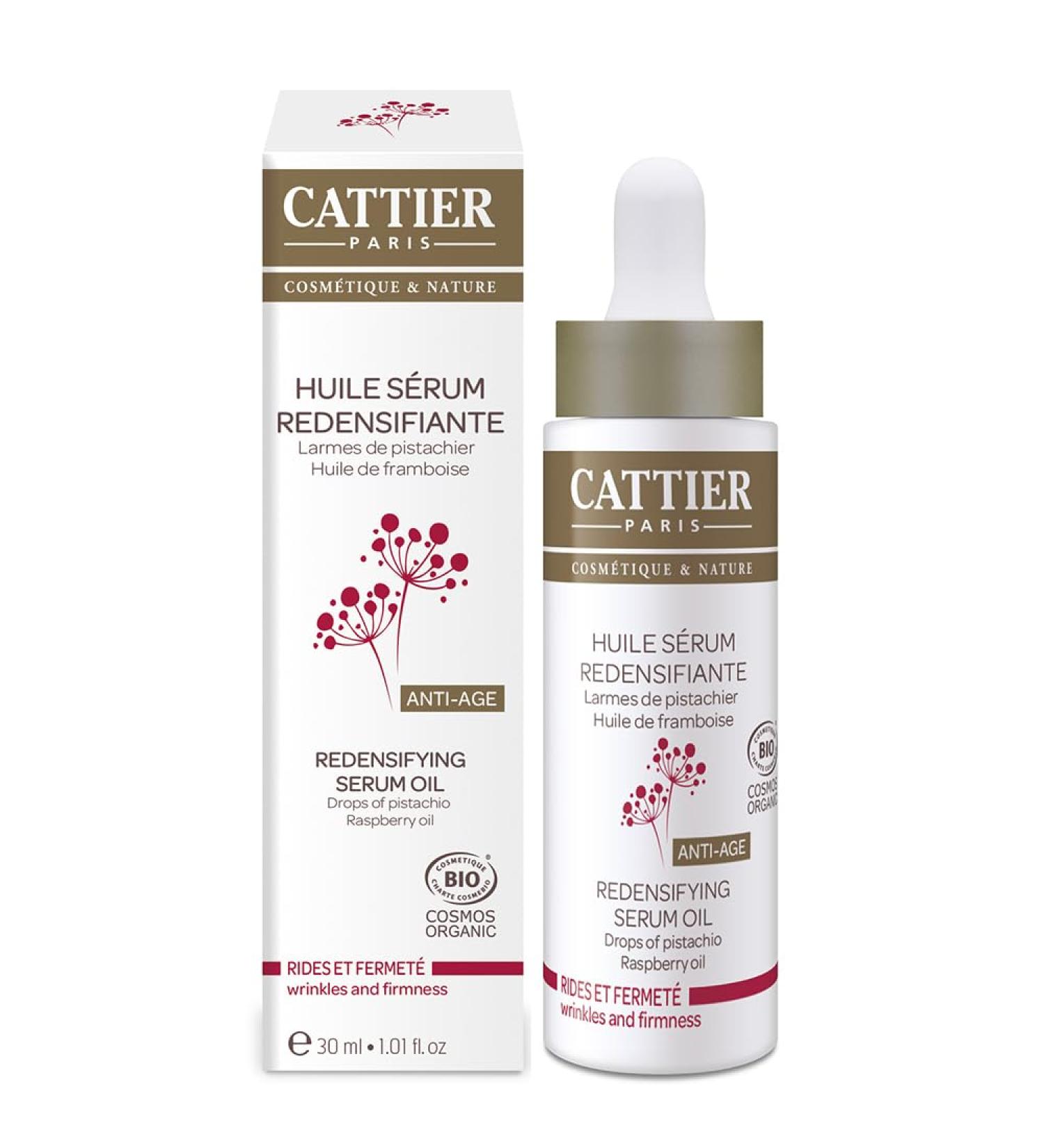 Cattier Caresse Soyeuse Redensifying Serum Oil Organic 30ml