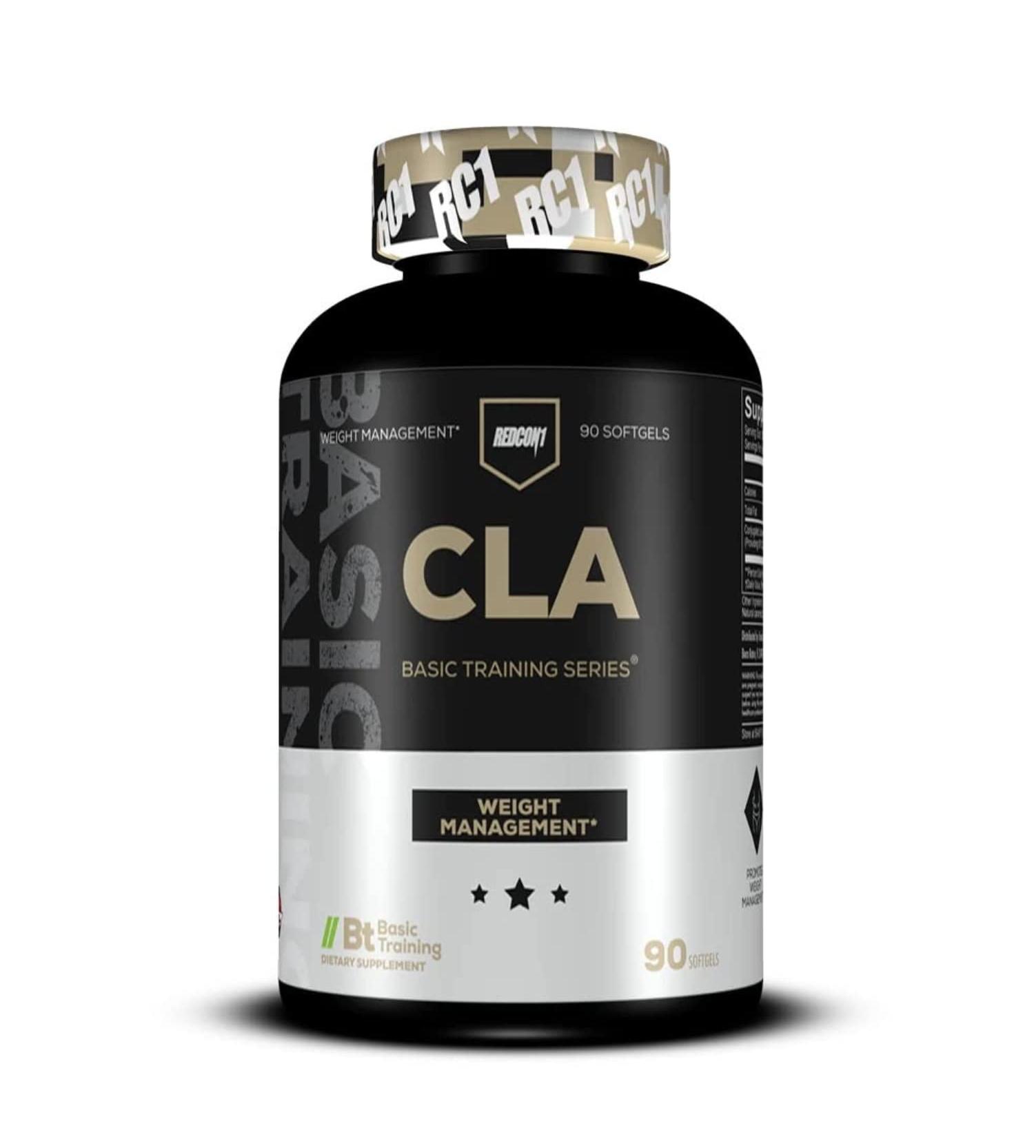 REDCON1 CLA Supplement - 1000mg Per Serving - Weight Management & Lean Muscle Support - 90 Servings - Buy Online on GoSupps.com