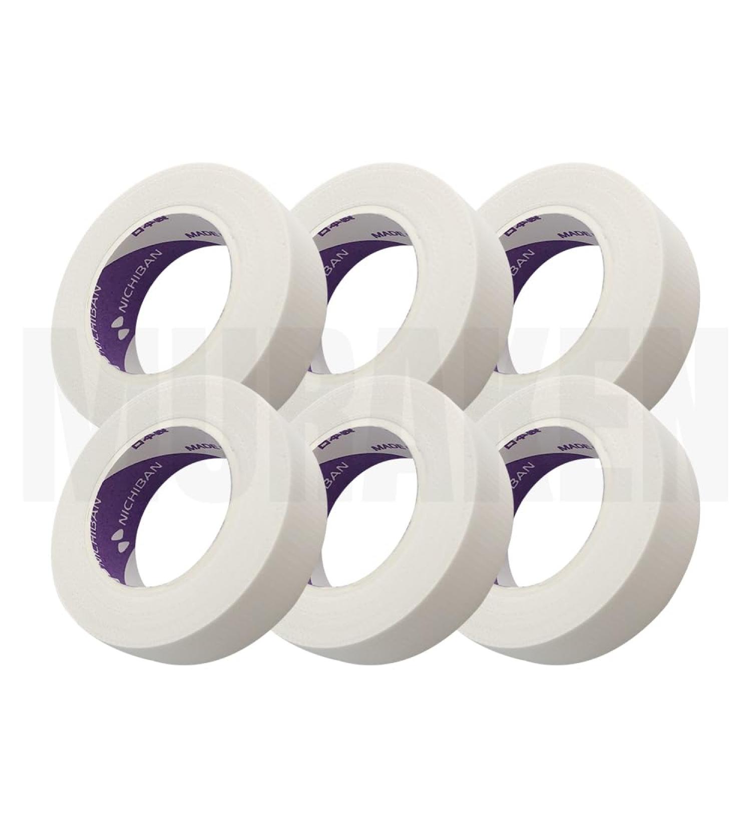 JOVISA JJ Nichiban Lash Tape 6 Rolls Breathable Eyelash Tape for Extensions | Perfect for International Shipping - Buy Online on GoSupps.com