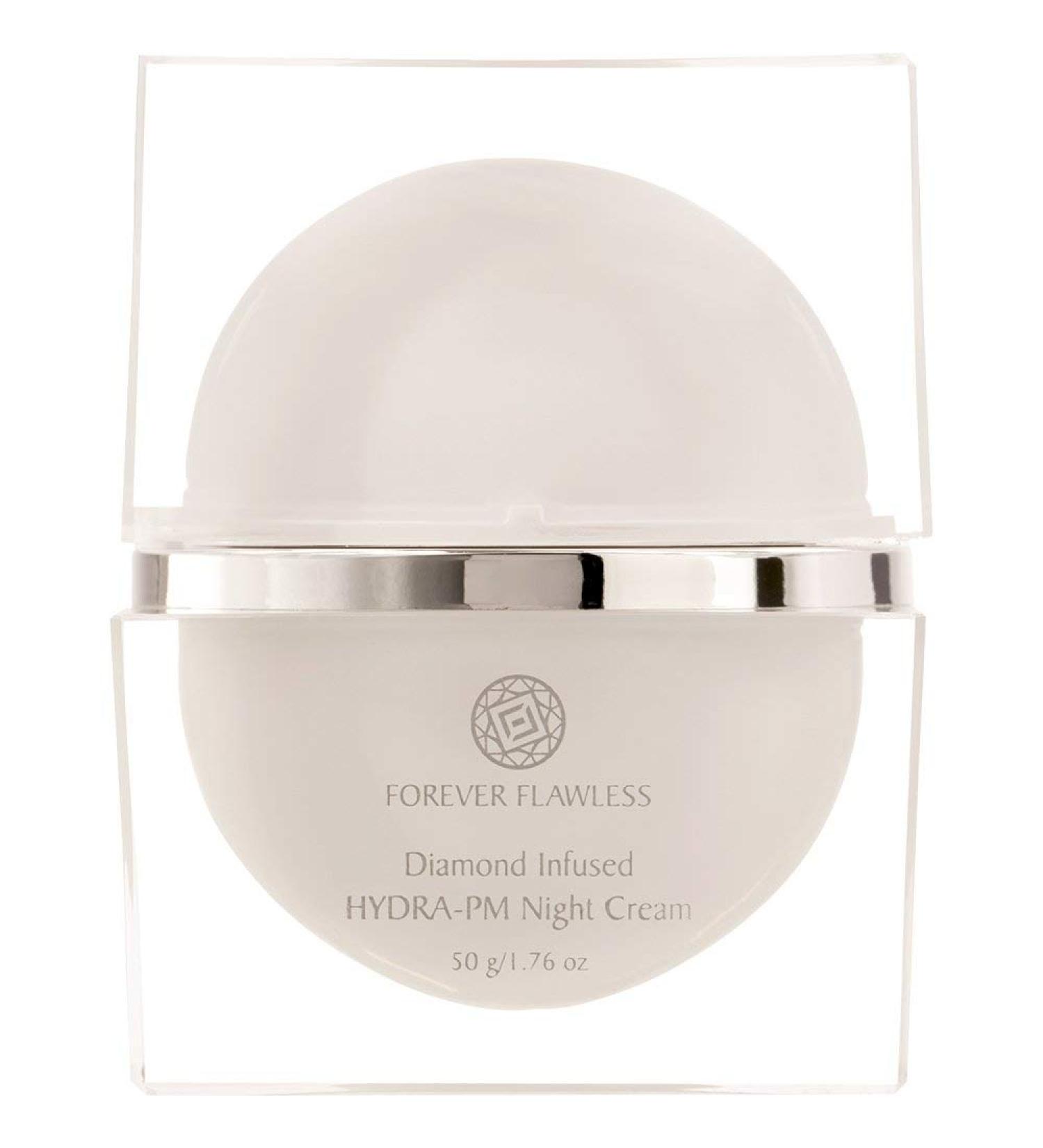 Buy Forever Flawless HYDRA-PM Night Cream | 100% Natural Diamond Powder | Anti-Aging Face Cream for Men & Women | White Diamond Collection 1.76 oz - Buy Online on GoSupps.com
