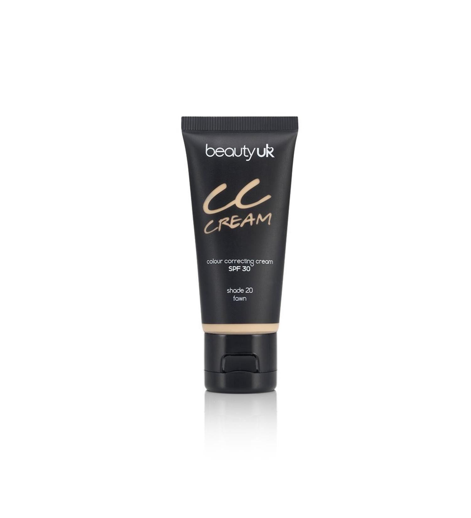 Beauty UK Cosmetics CC Cream with SPF 30 Fawn Shade 20 - Buy Online on GoSupps.com