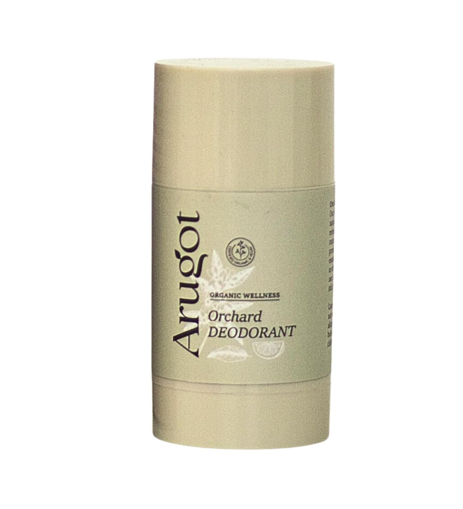 Organic Orchard Lemon Deodorant Sourced & Made in Israel | All Natural for Men & Women No Stain Aluminum Free & Zero Waste | Cruelty Free Vegan Citrus Scent - 1.7 Fl Oz - Buy Online on GoSupps.com