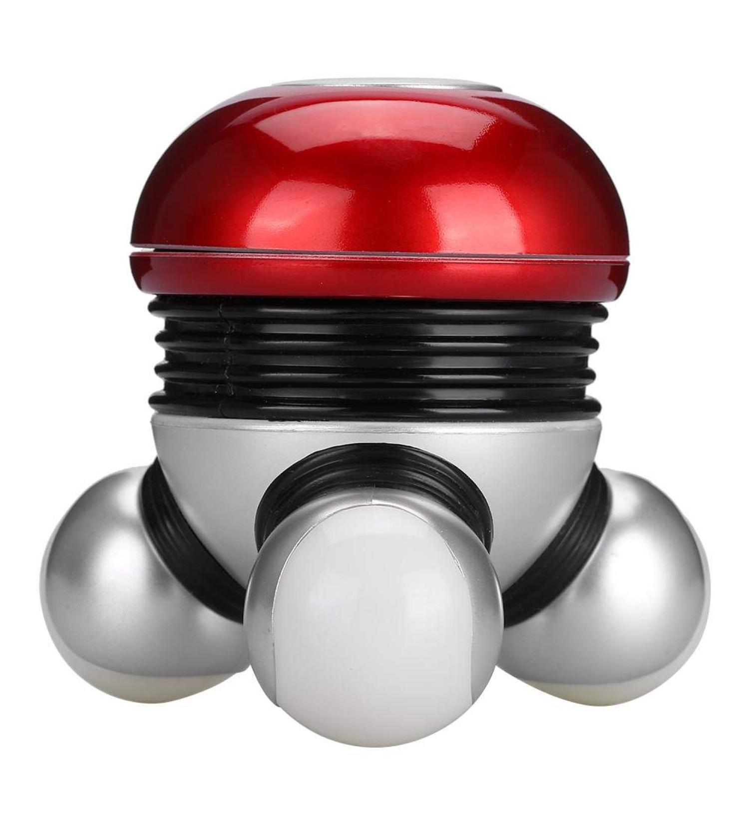 QKISS Mini Multifunctional Cervical Massager - Acupuncture Massage Device with 3 Head Design for Body Vibrations & Acupuncture Point Relief | International Shipping Available - Buy Online on GoSupps.com