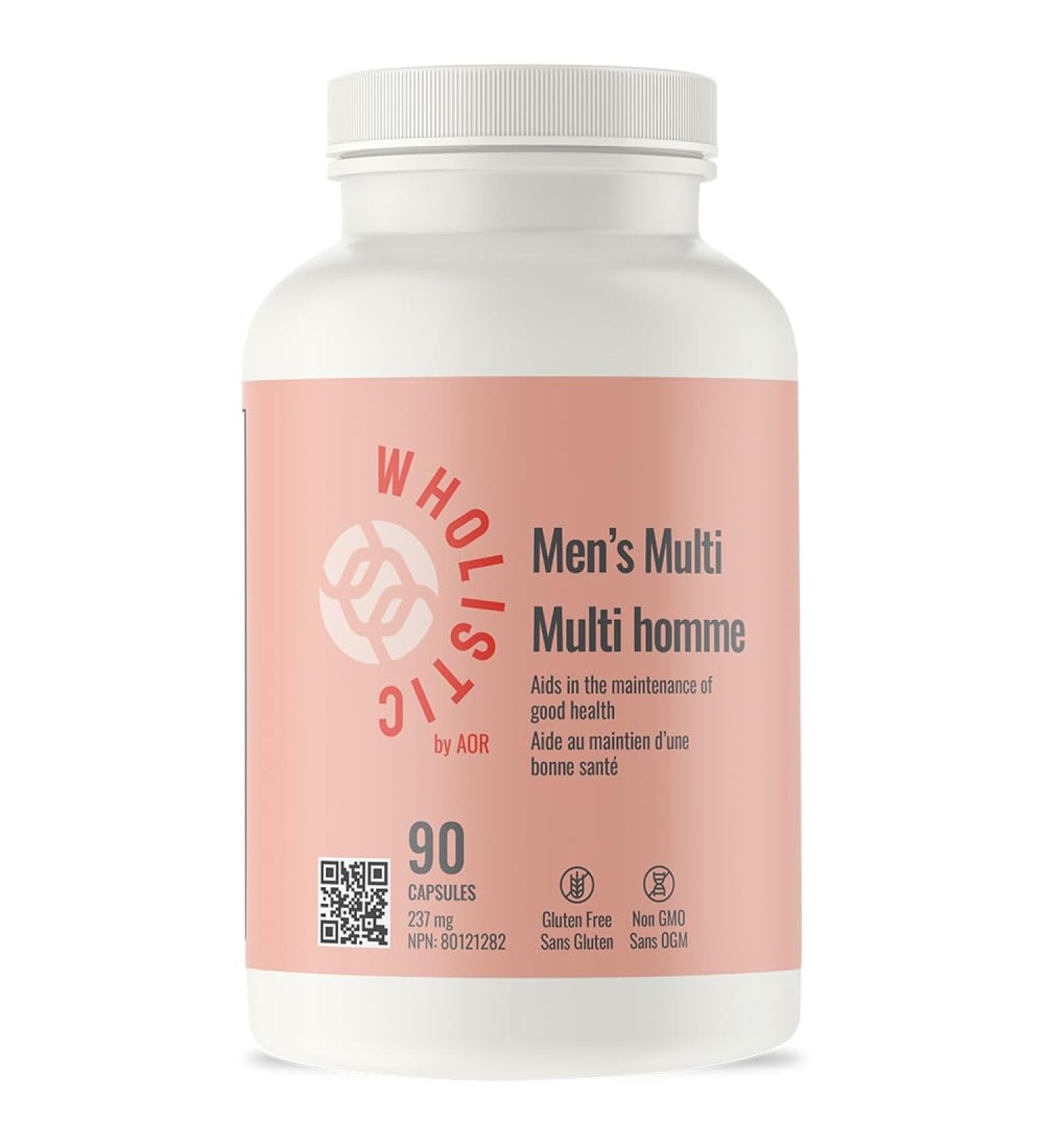 Wholistic by AOR - Men's Multi (90 caps) - Buy Online on GoSupps.com